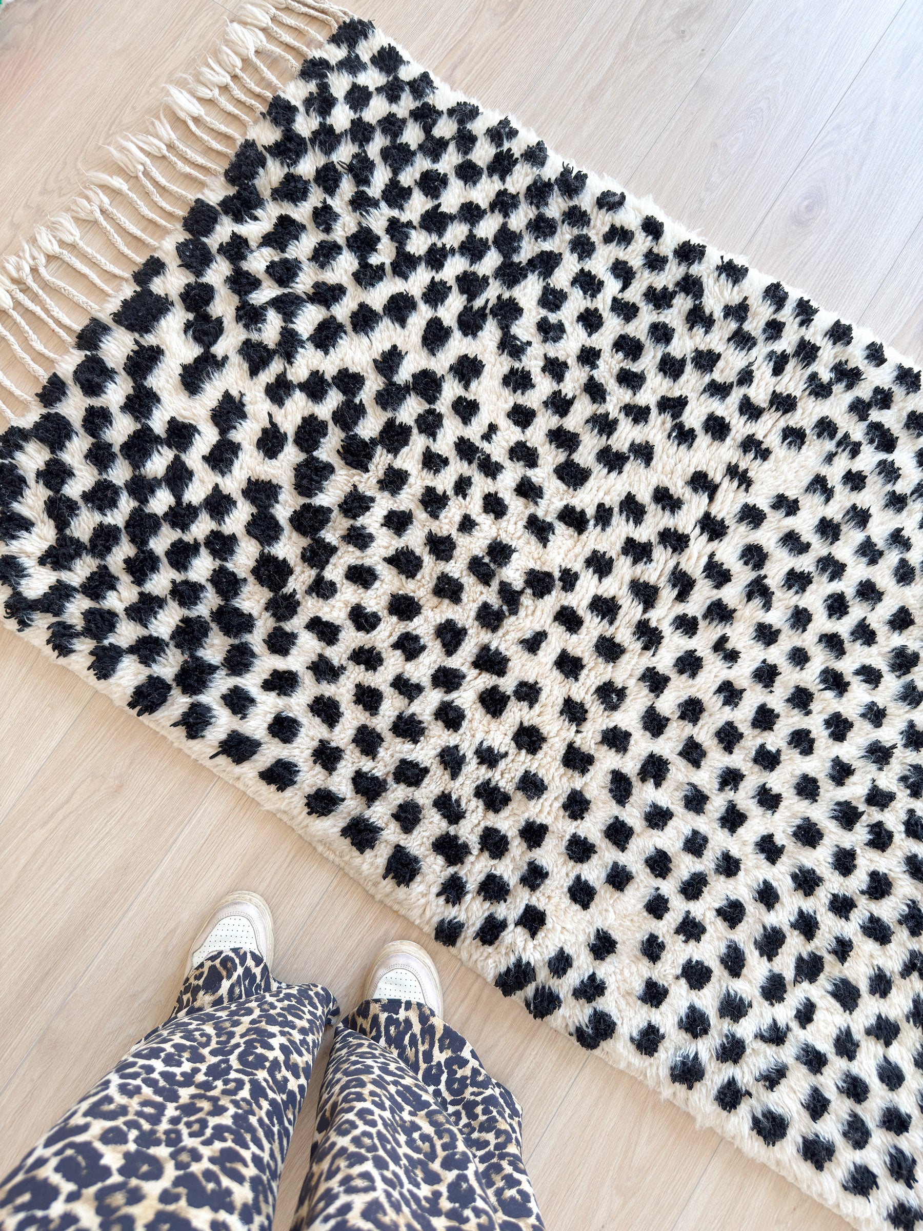 Tapis berbère coloré 100 x 182 cm - n°2292