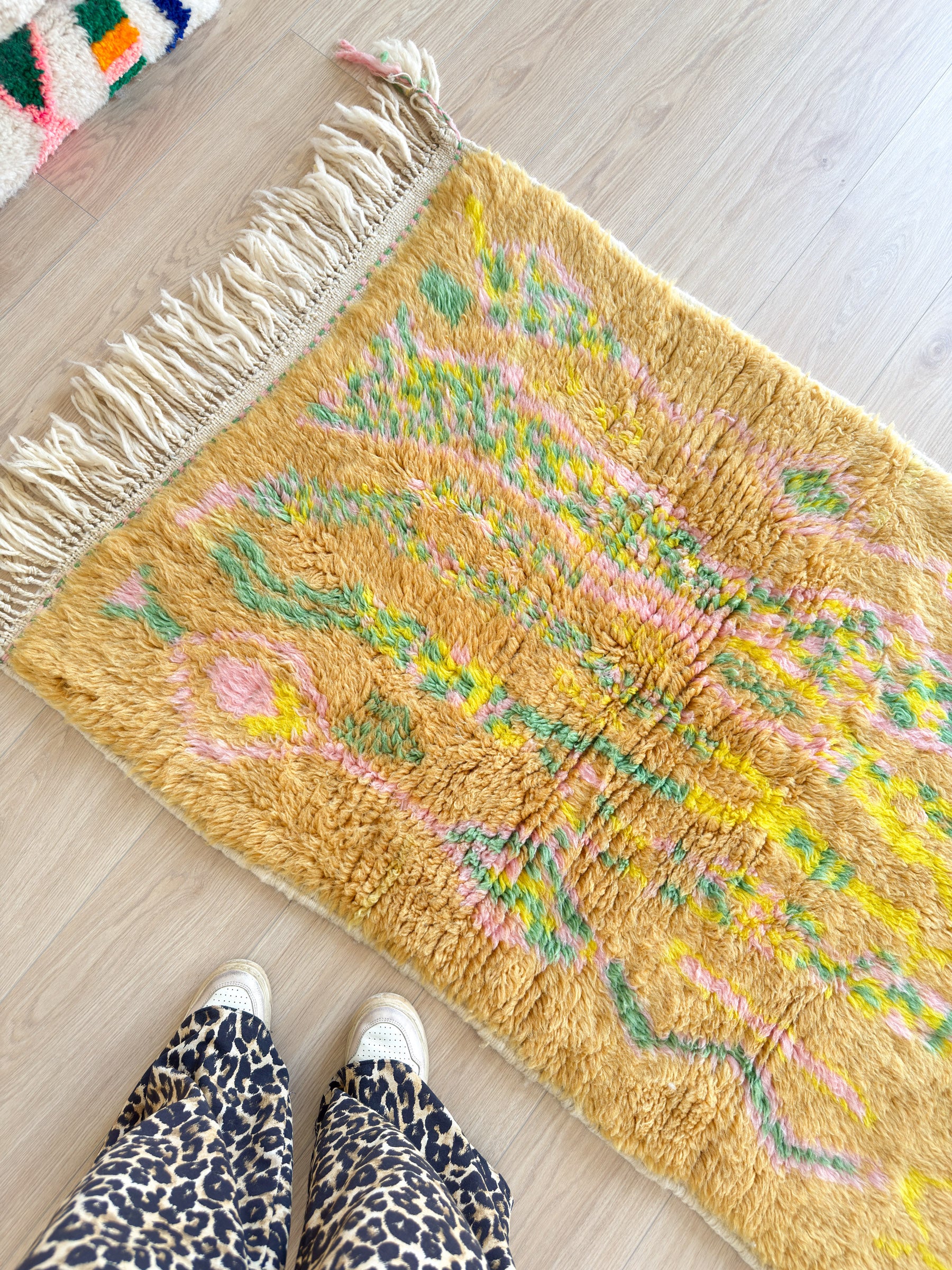Tapis berbère coloré 96 x 167 cm - n°2332