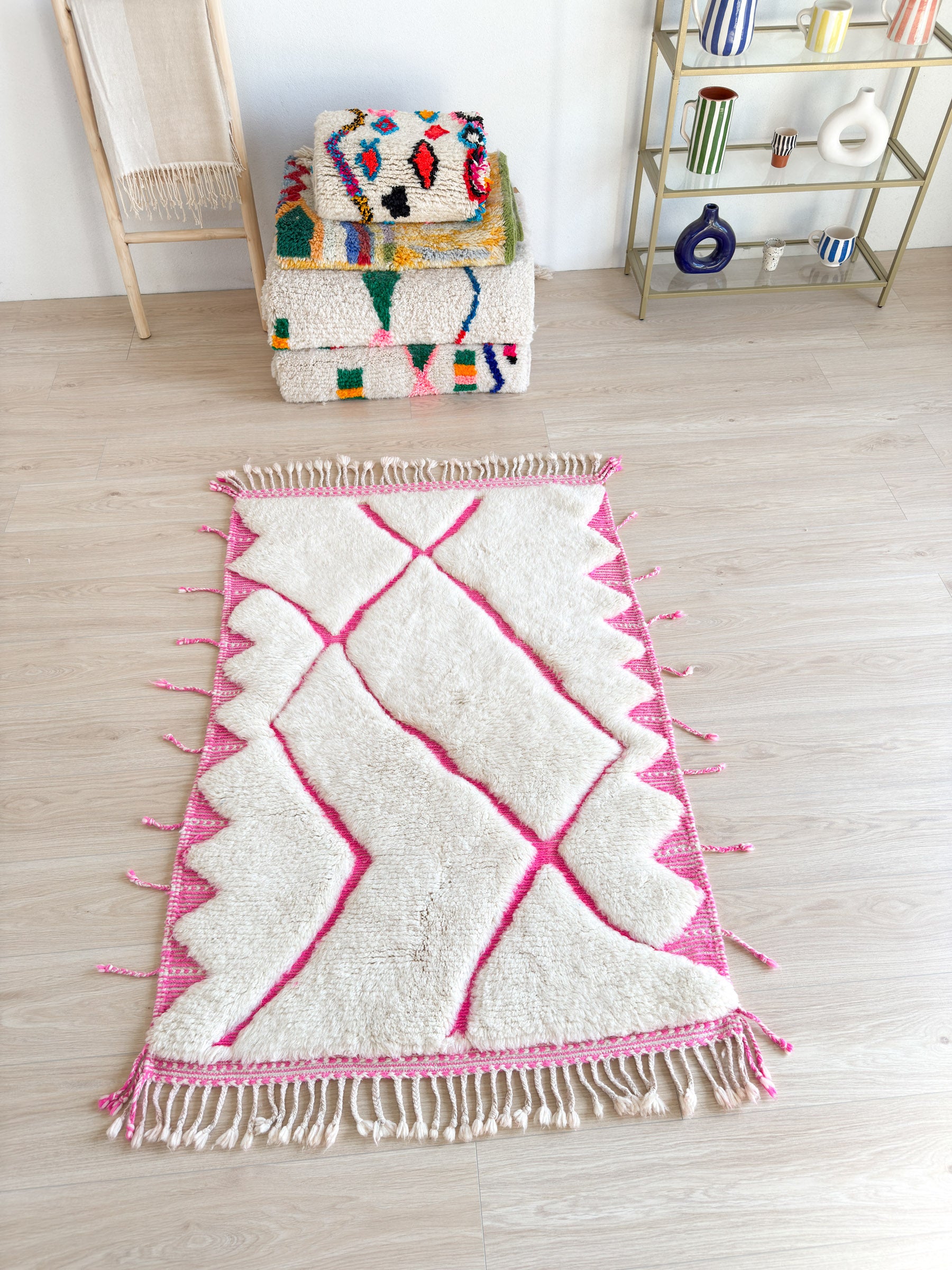 Tapis berbère coloré 102 x 171 cm - n°2266