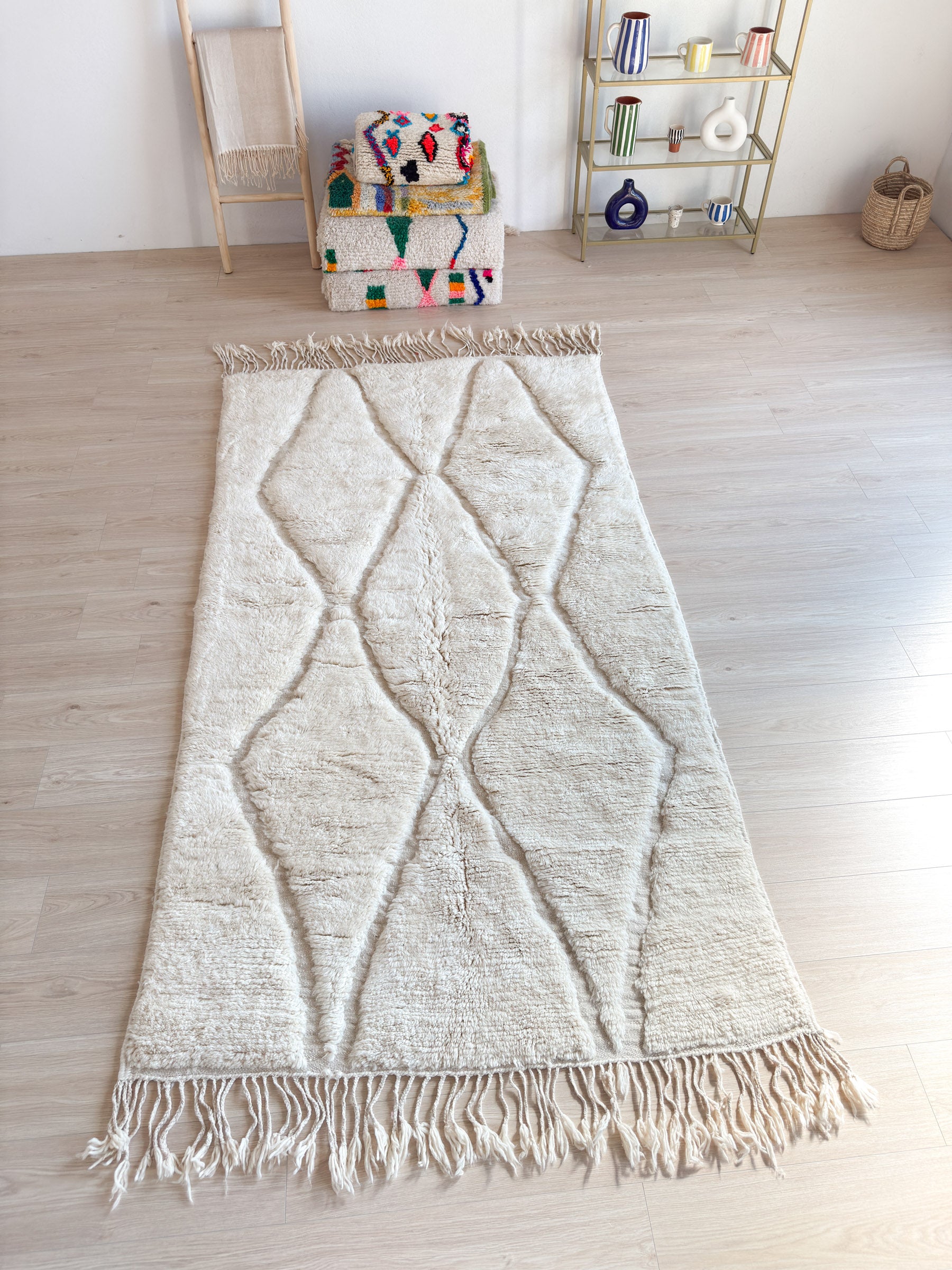 Beni Ouarain Teppich 146 x 300 cm – Nr. 2309
