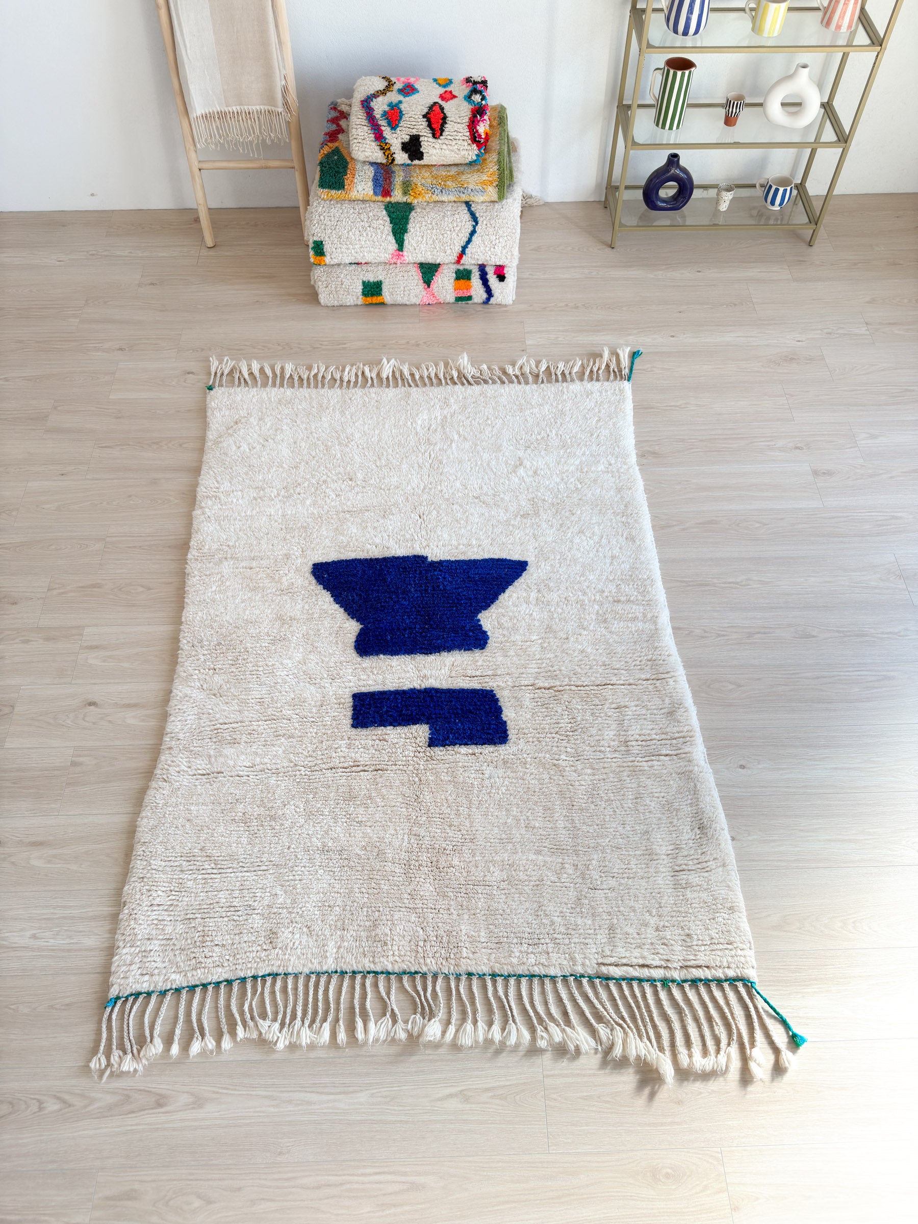 Tapis berbère coloré 145 x 216 cm - n°2394