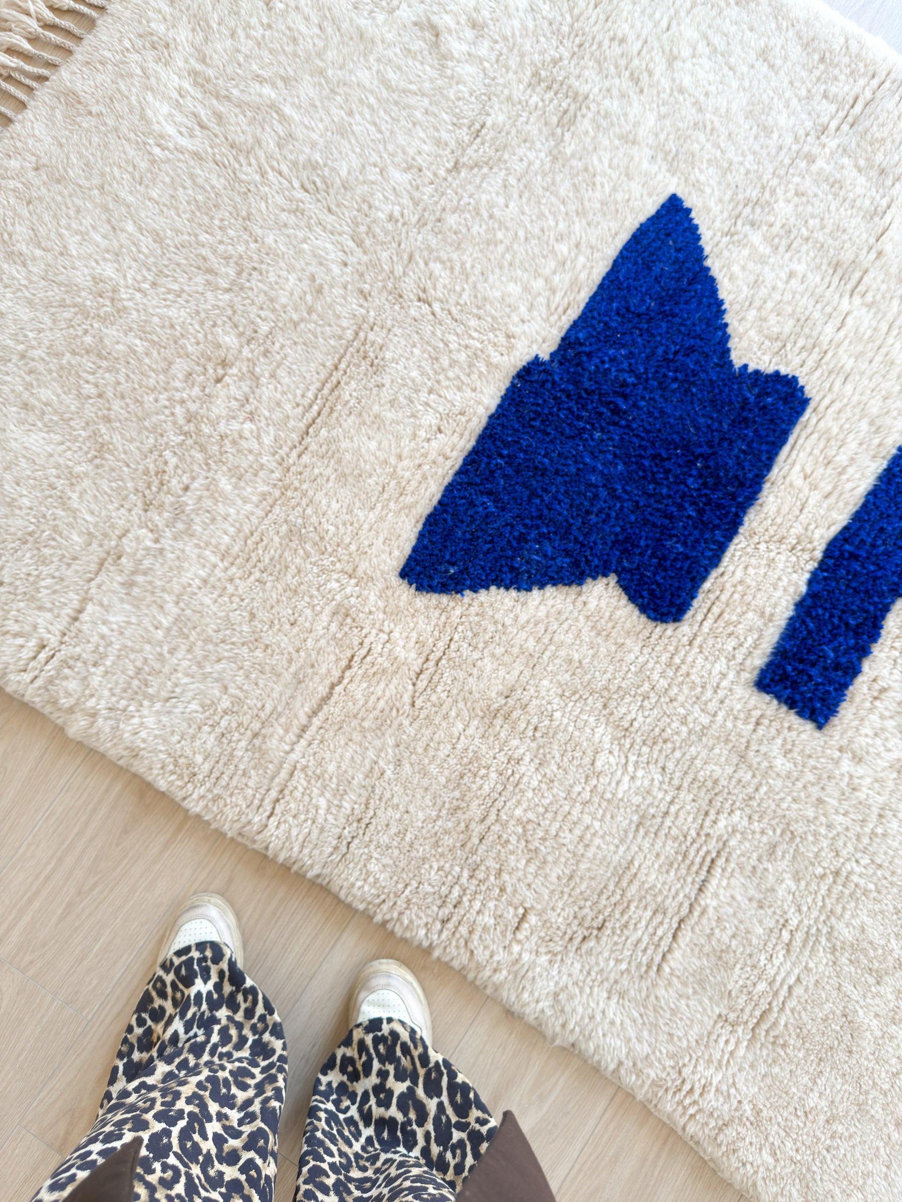 Tapis berbère coloré 145 x 216 cm - n°2394