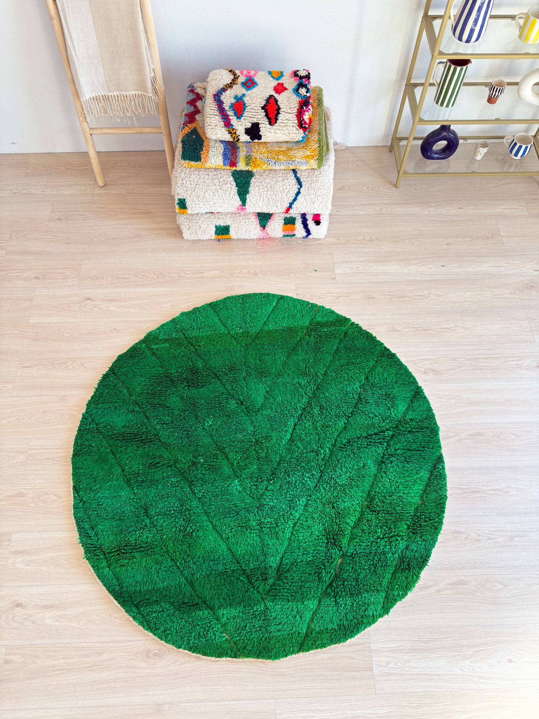 Tapis berbère coloré 154 cm - n°6