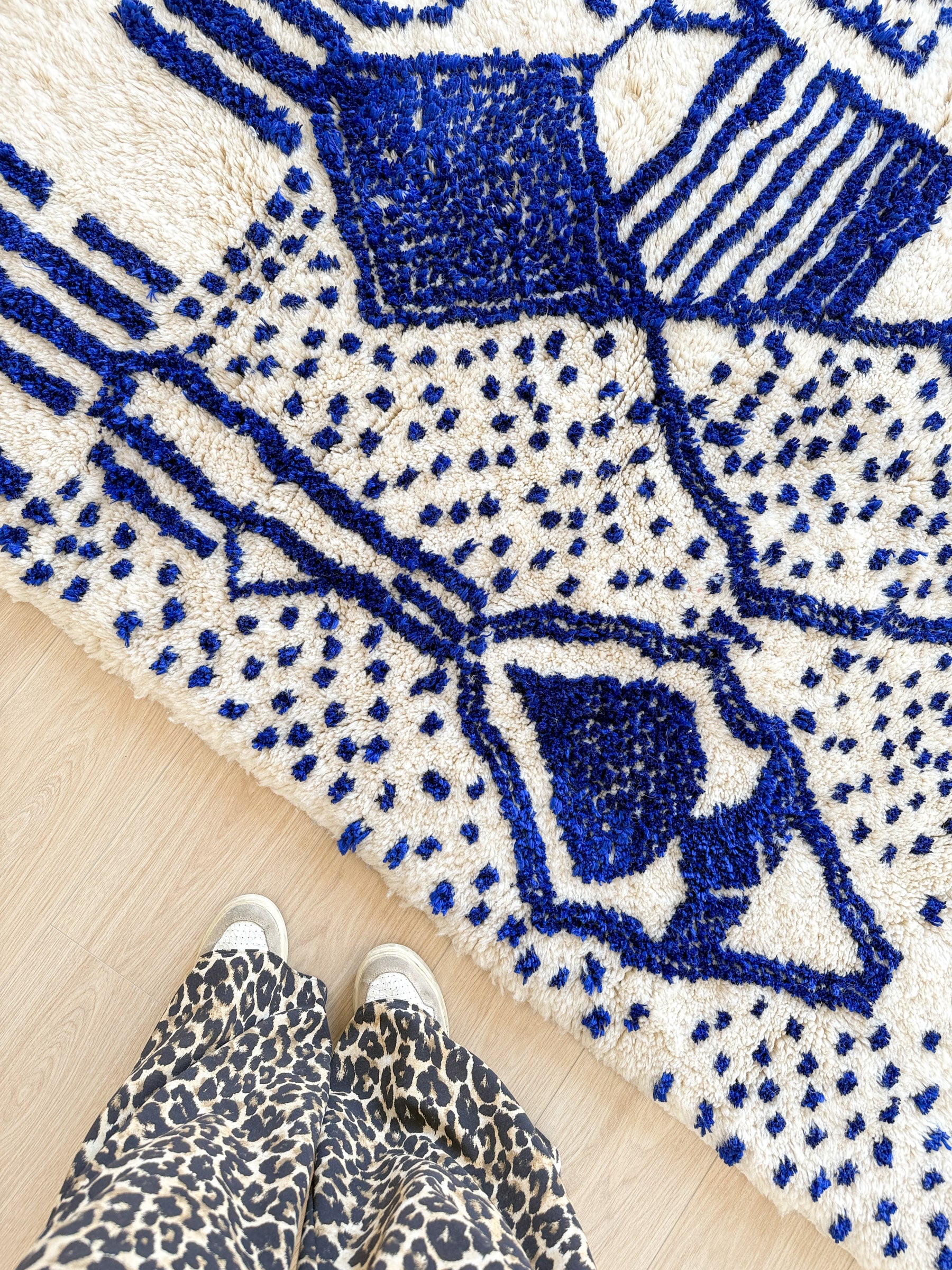 Tapis berbère coloré 144 x 235 cm - n°2431