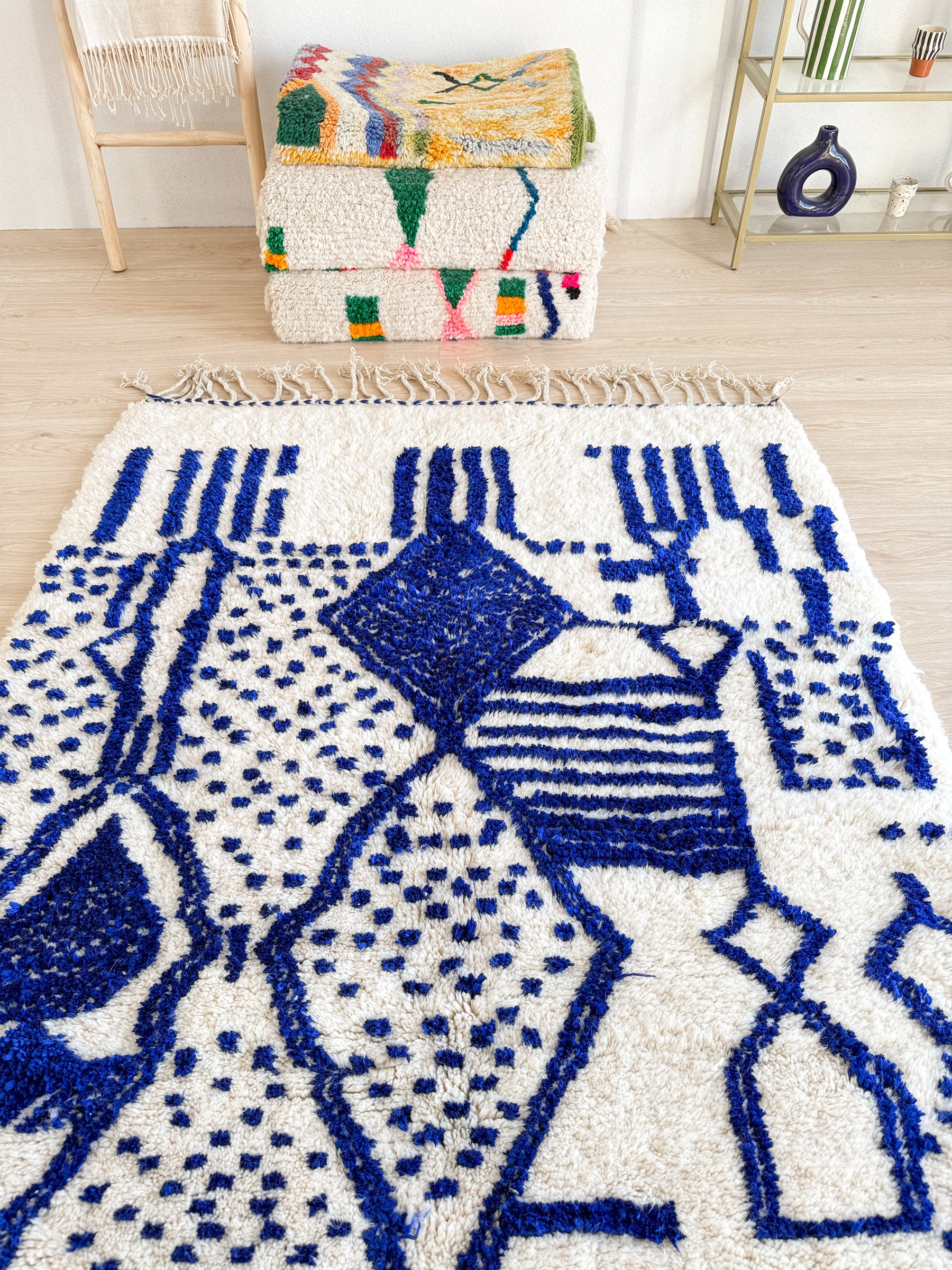 Tapis berbère coloré 144 x 235 cm - n°2431