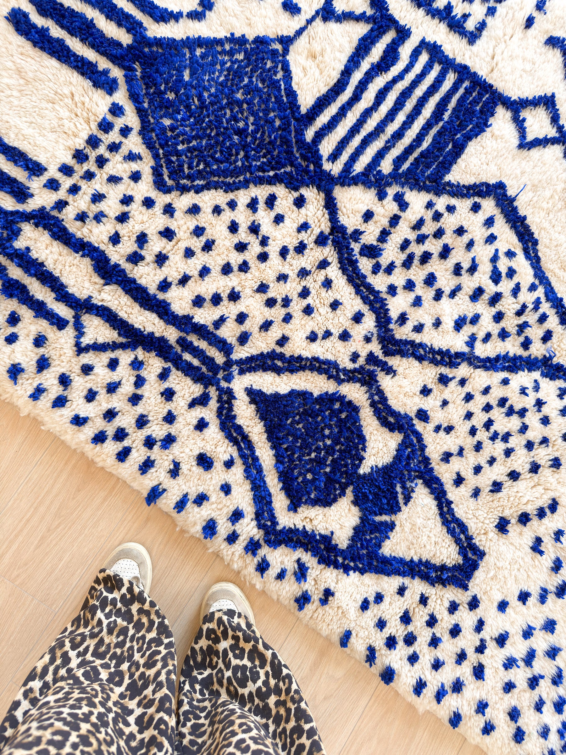 Tapis berbère coloré 144 x 235 cm - n°2431