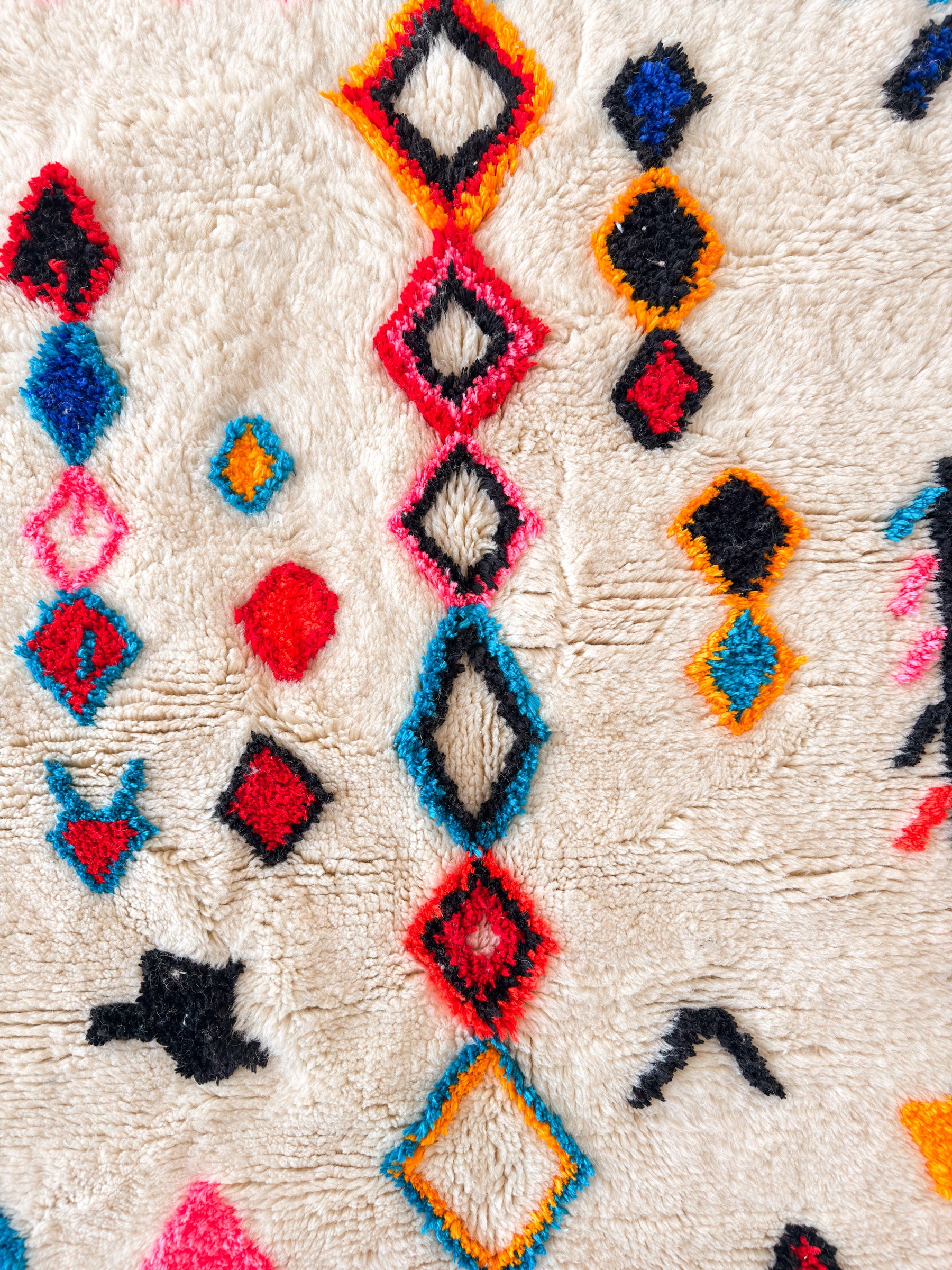 Tapis berbère coloré 150 x 217 cm - n°2442