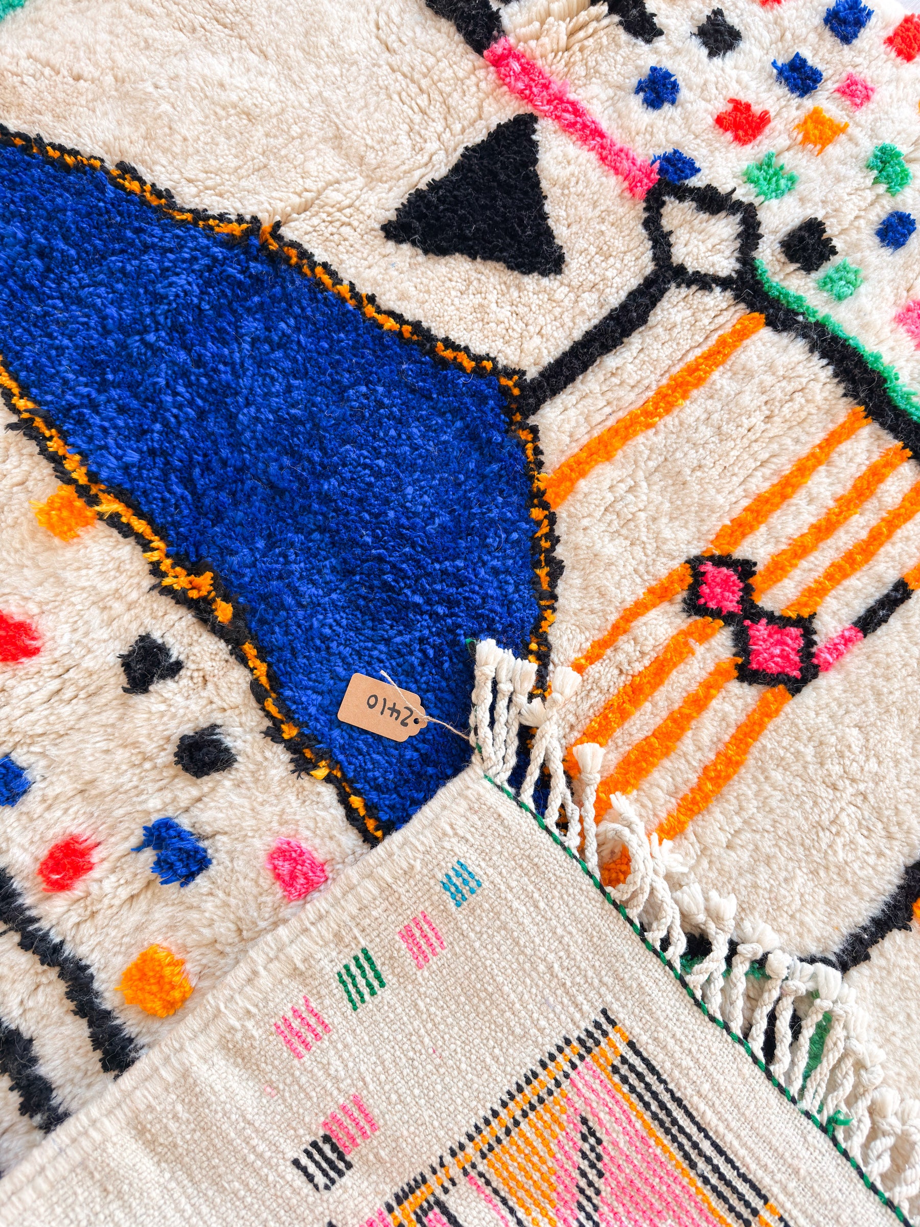 Tapis berbère coloré 148 x 229 cm - n°2410