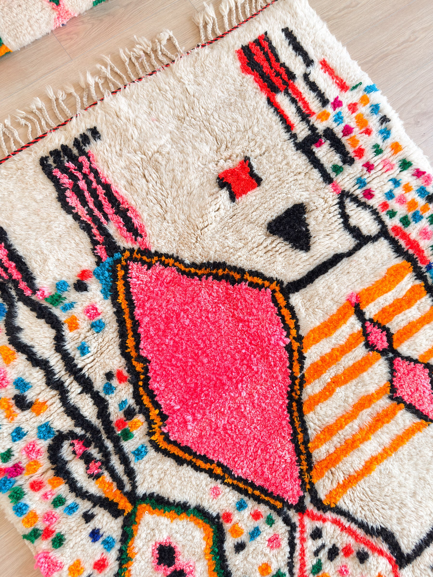 Tapis berbère coloré 148 x 225 cm - n°2415