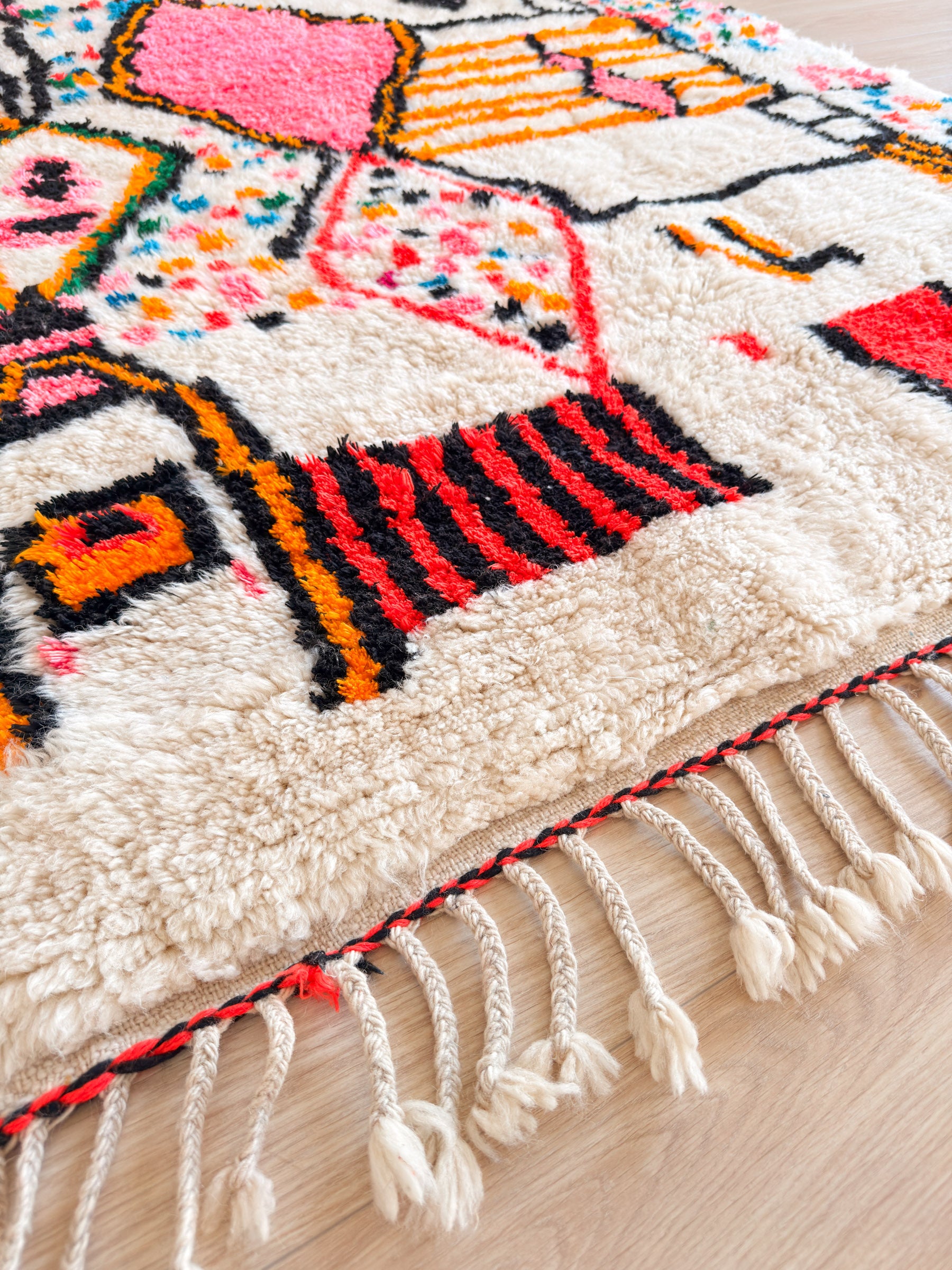 Tapis berbère coloré 148 x 225 cm - n°2415