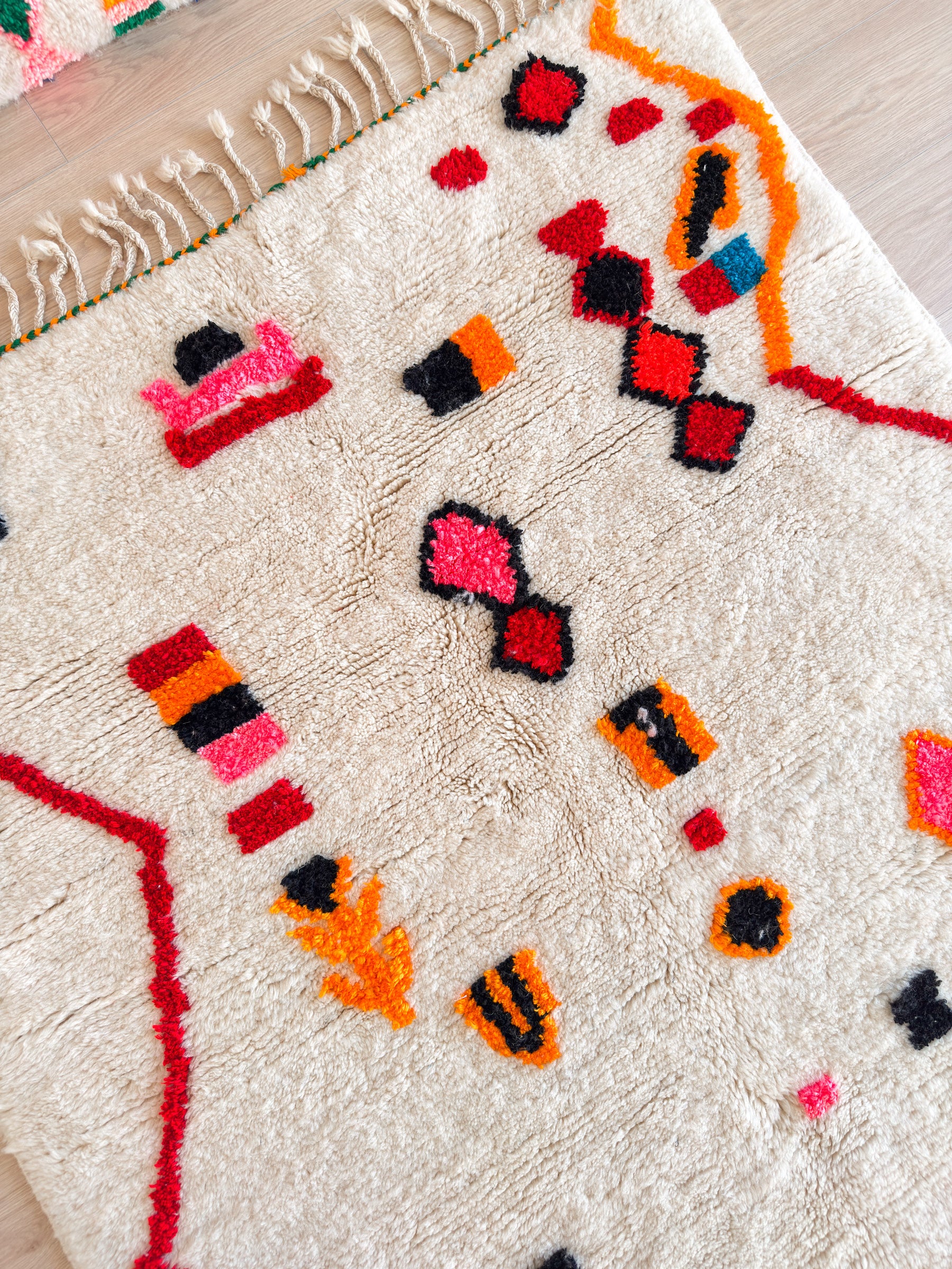 Tapis berbère coloré 147 x 217 cm - n°2443