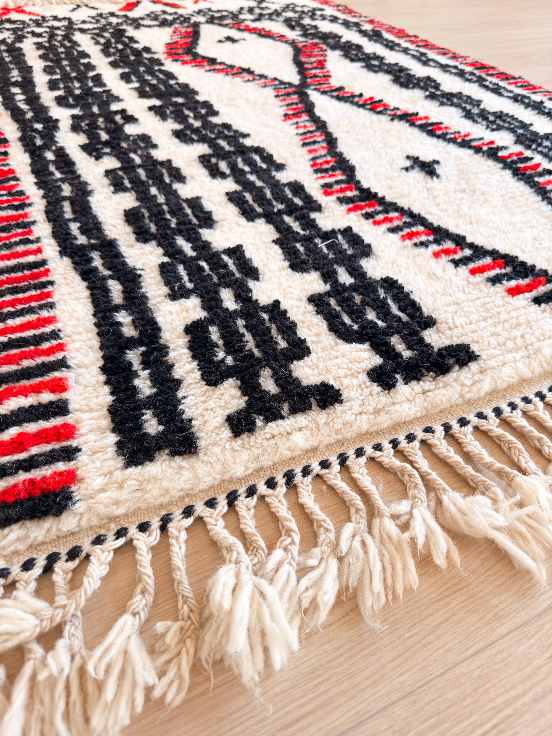 Tapis berbère coloré 118 x 194 cm - n°2392