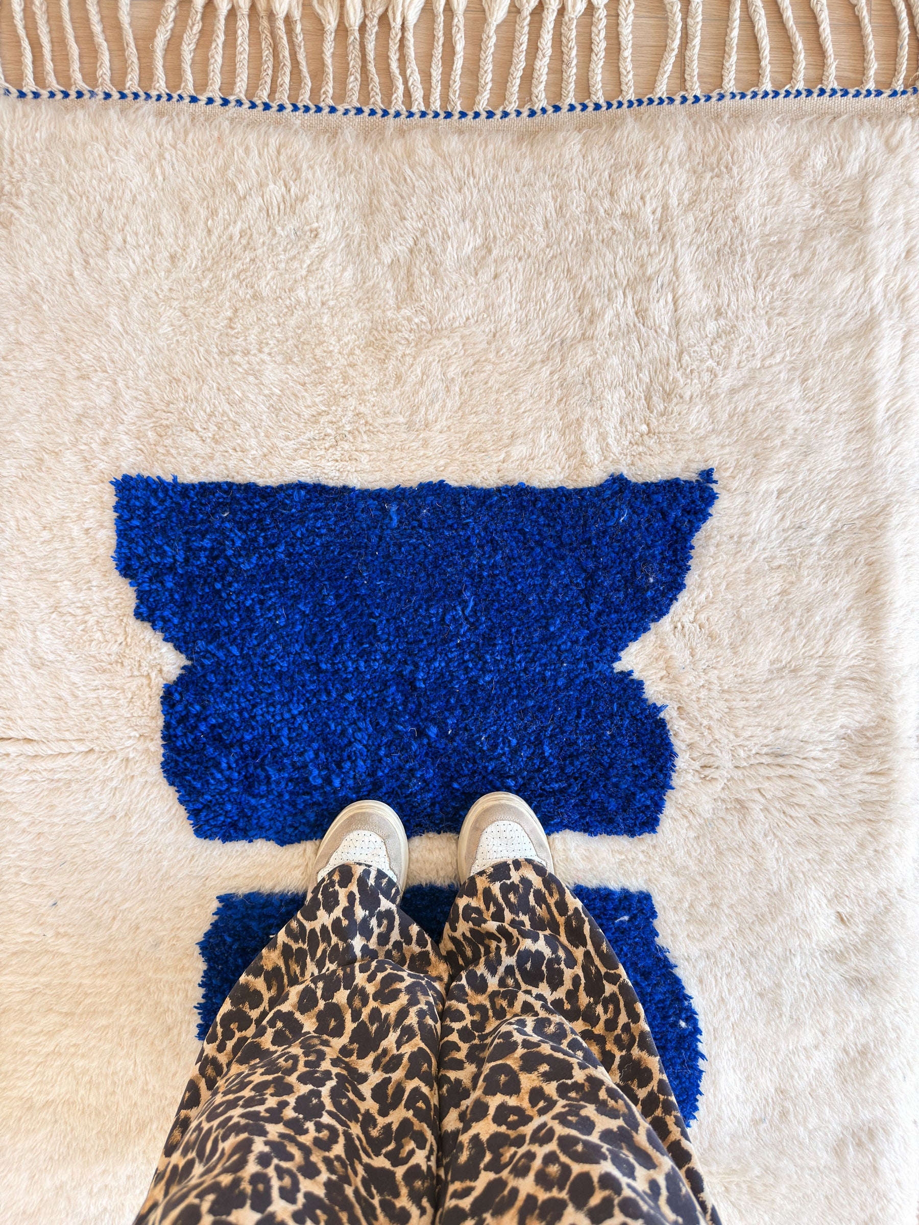 Tapis berbère coloré 107 x 175 cm - n°2422