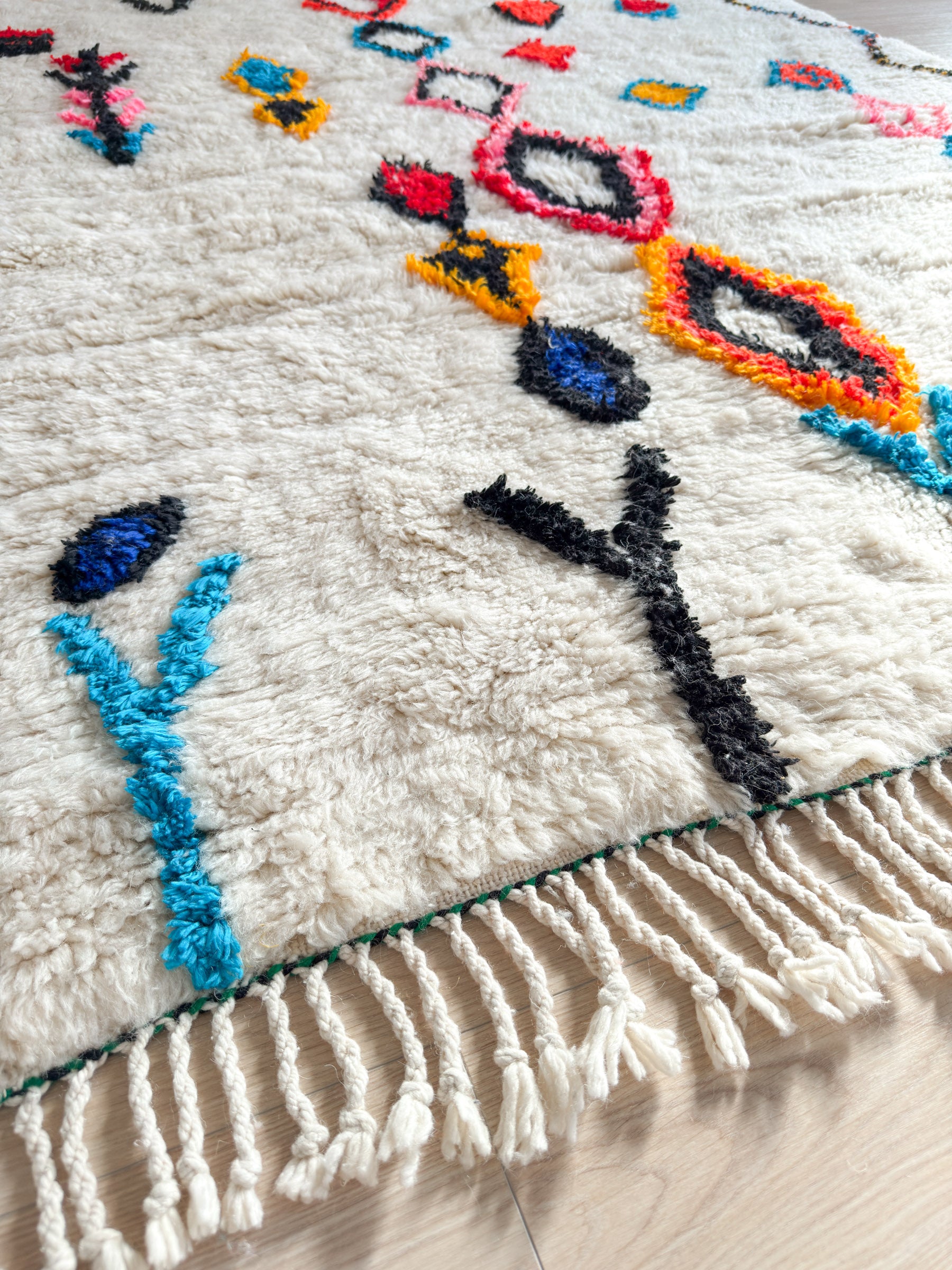 Tapis berbère coloré 170 x 297 cm - n°2434