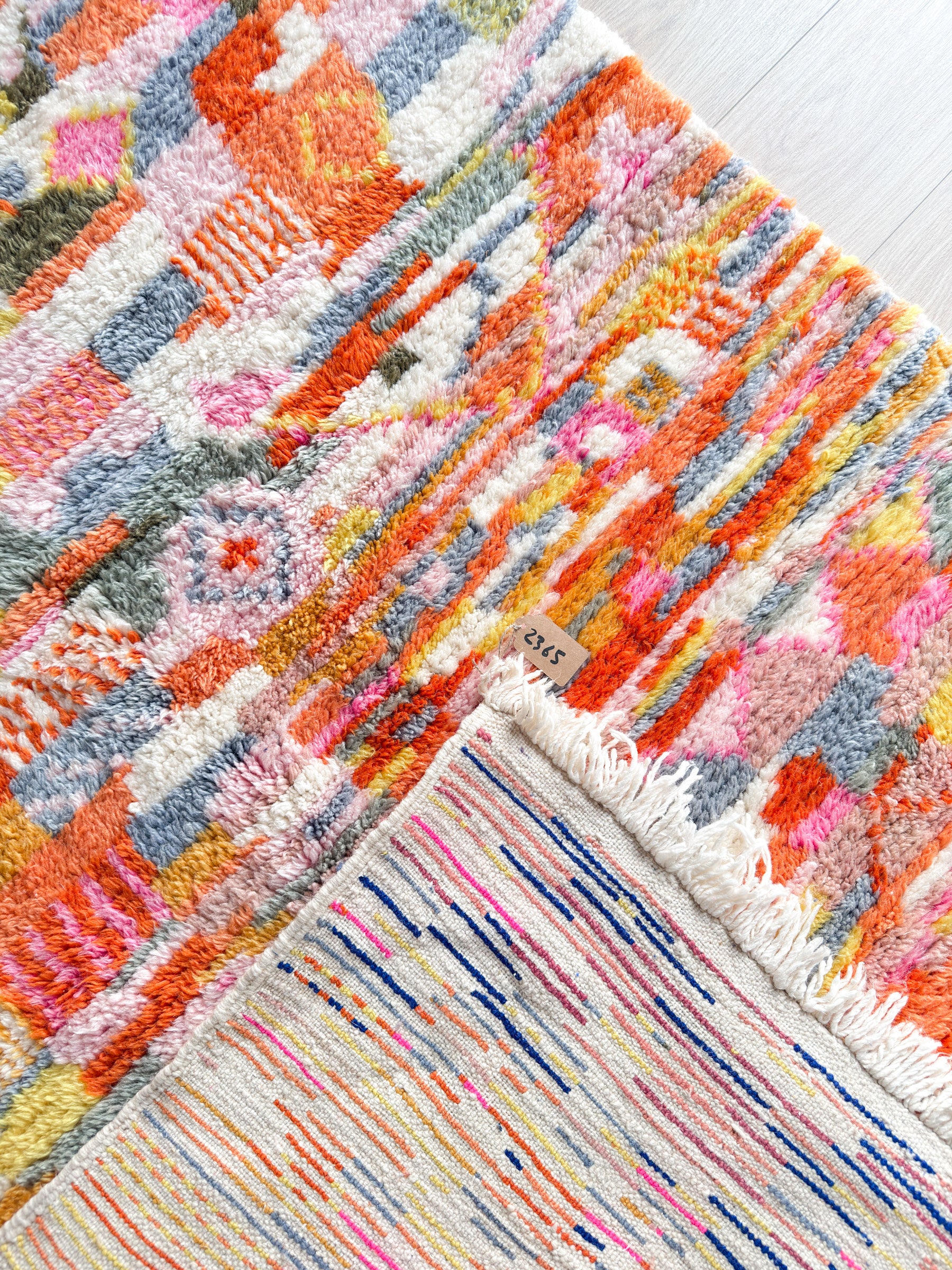 Tapis berbère coloré 148 x 251 cm - n°2365