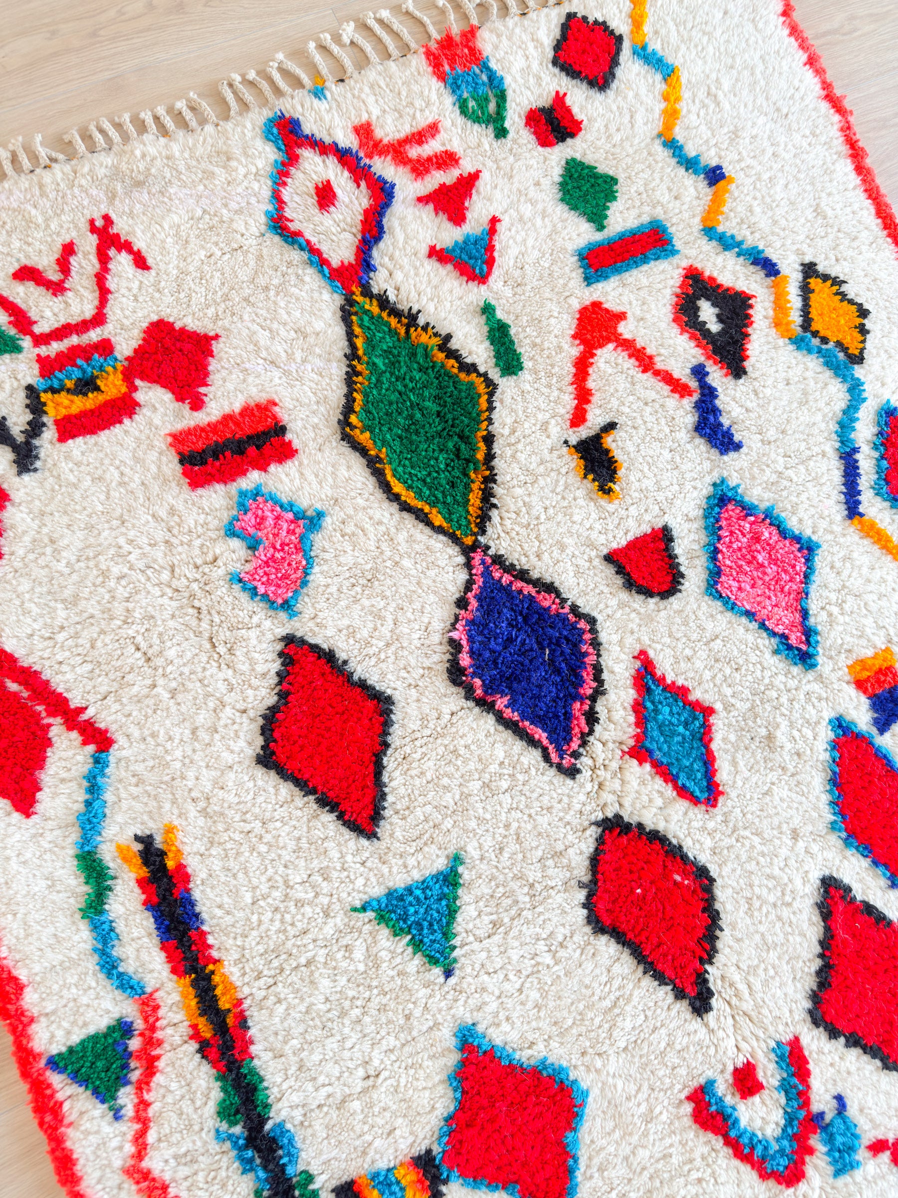 Tapis berbère coloré 147 x 255 cm - n°2004