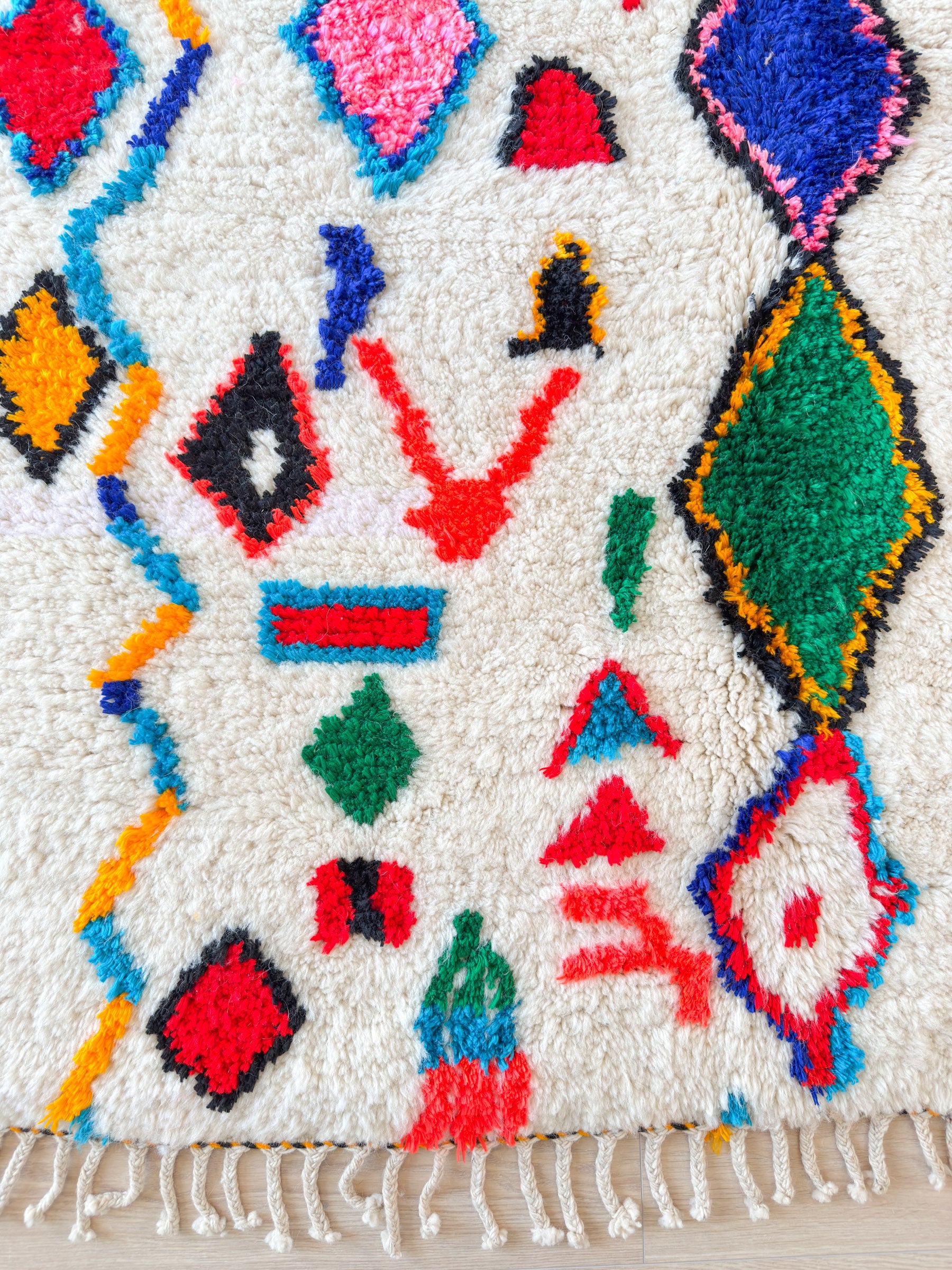 Tapis berbère coloré 147 x 255 cm - n°2004
