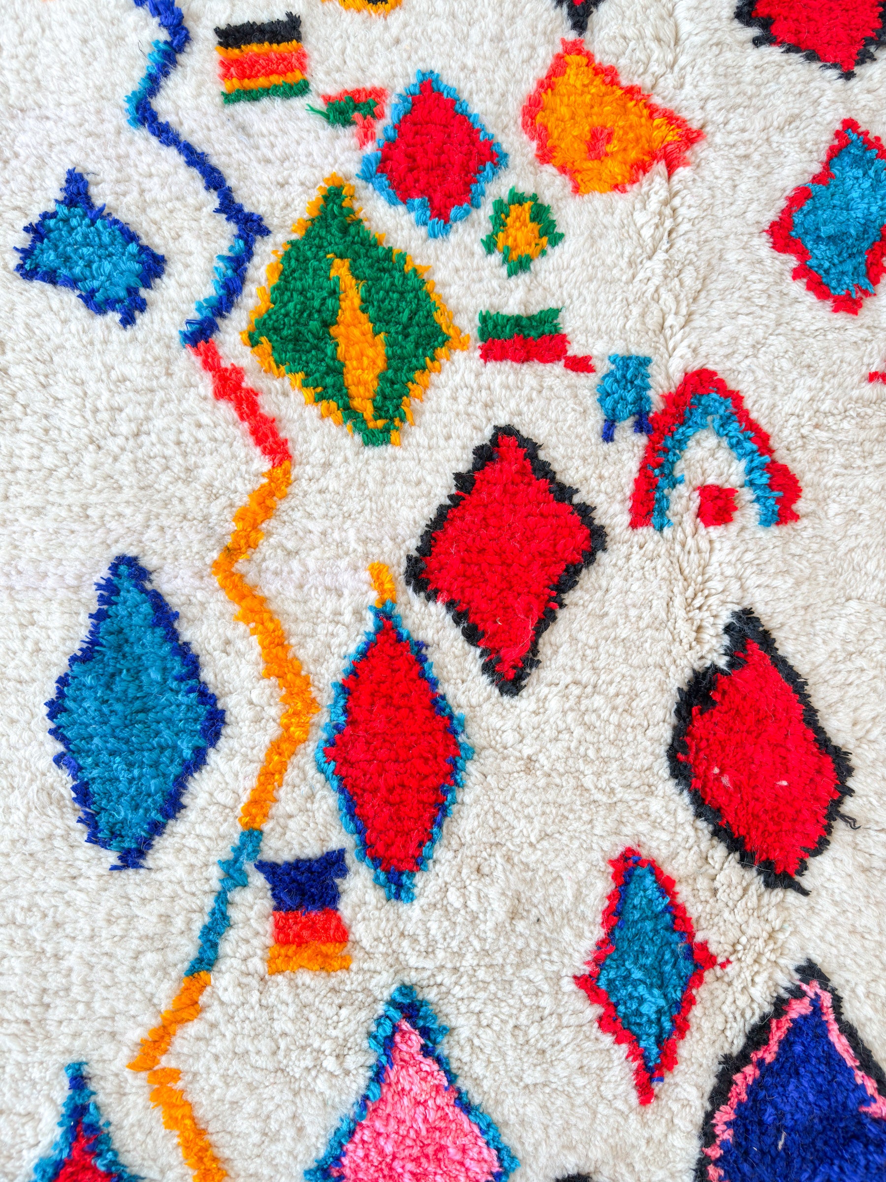 Tapis berbère coloré 147 x 255 cm - n°2004