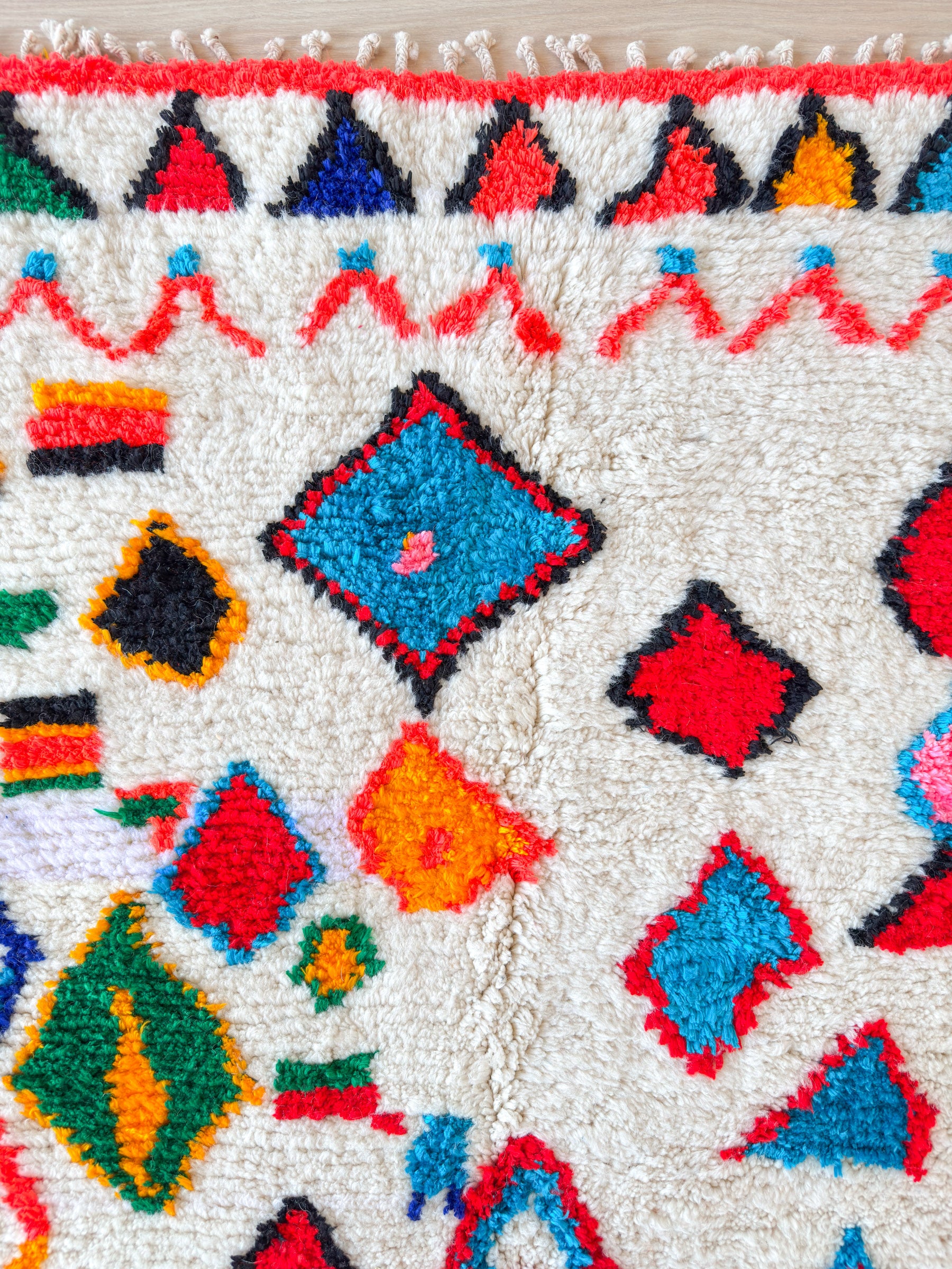 Tapis berbère coloré 147 x 255 cm - n°2004