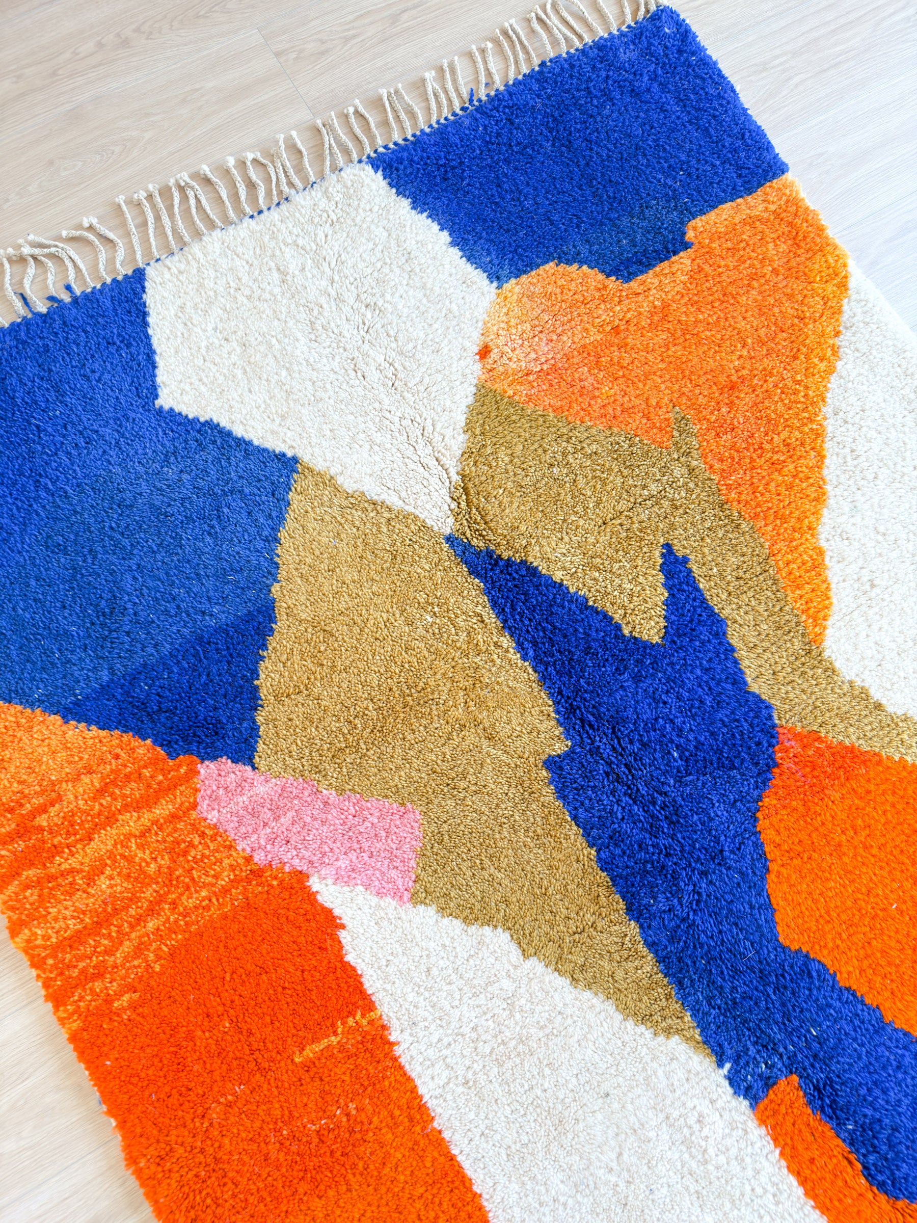 Tapis berbère coloré 151 x 265 cm - n°2156
