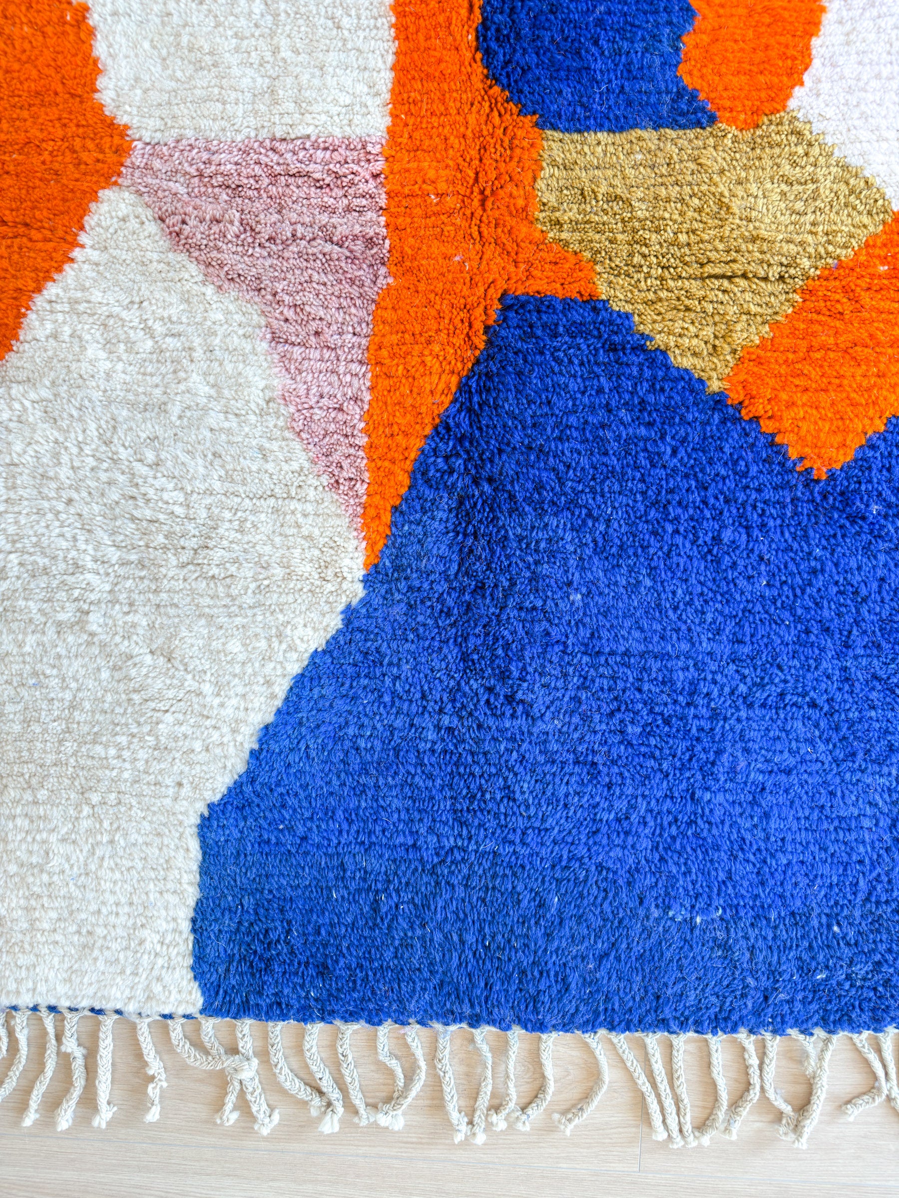 Tapis berbère coloré 151 x 265 cm - n°2156