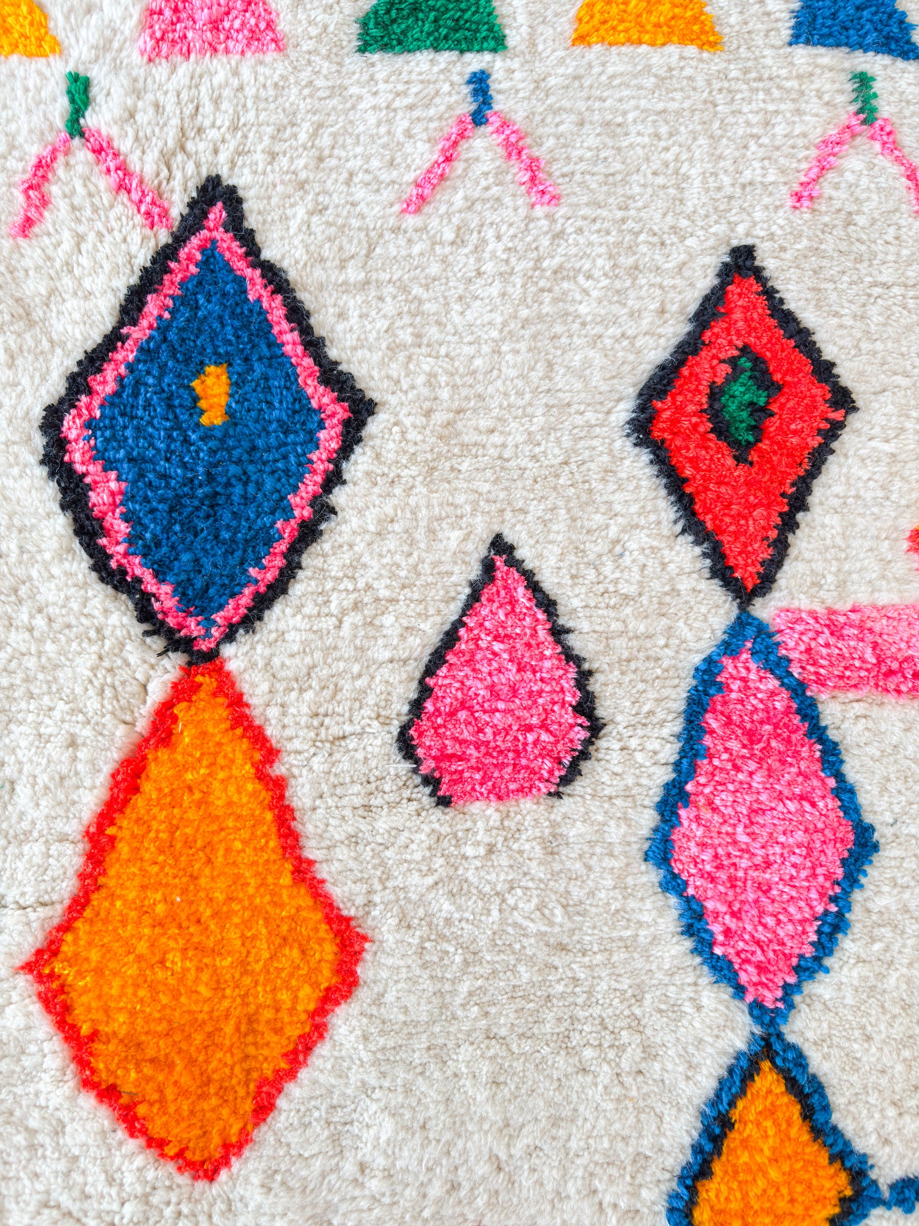 Tapis berbère coloré 158 x 279 cm - n°2160
