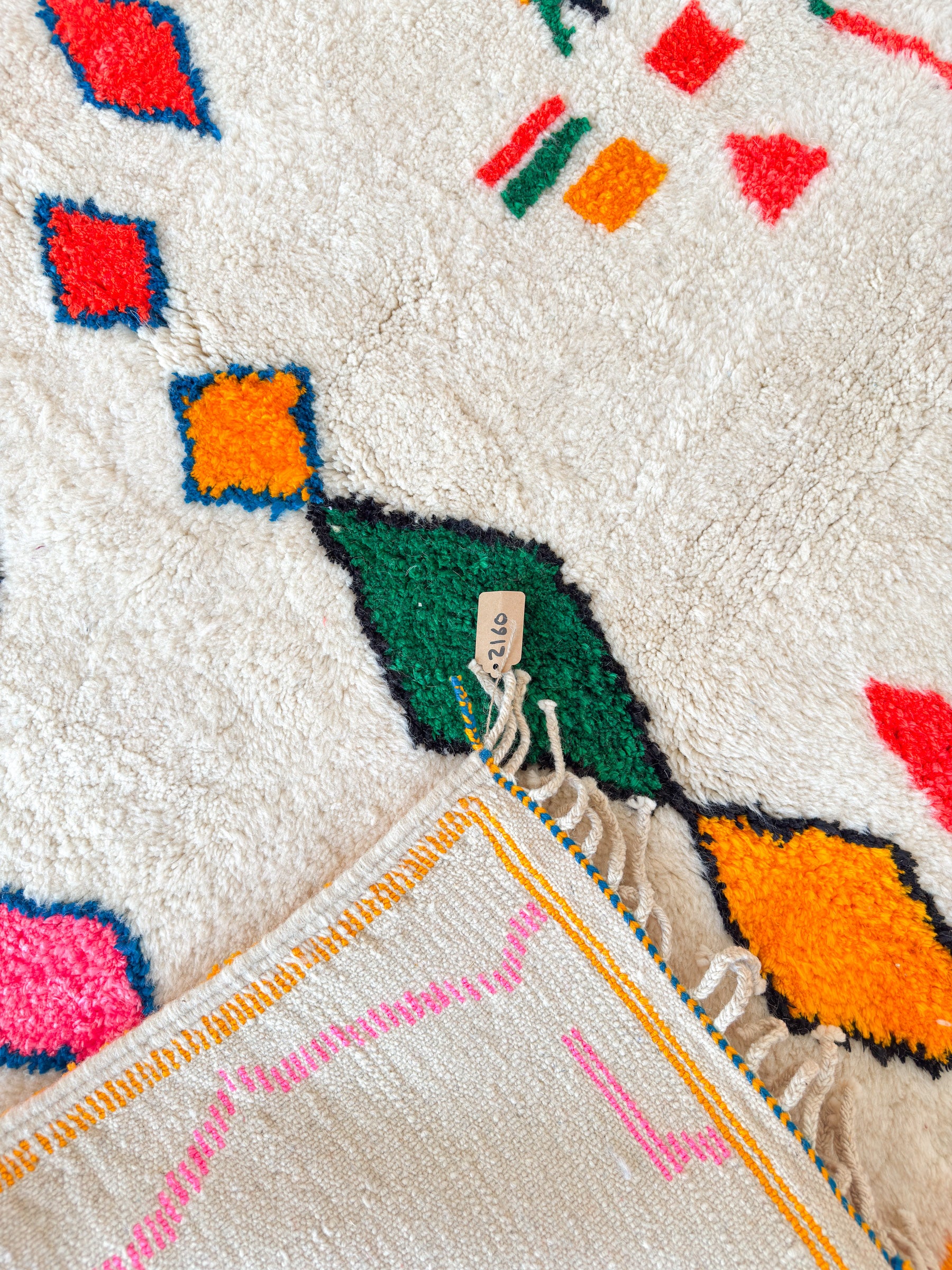 Tapis berbère coloré 158 x 279 cm - n°2160