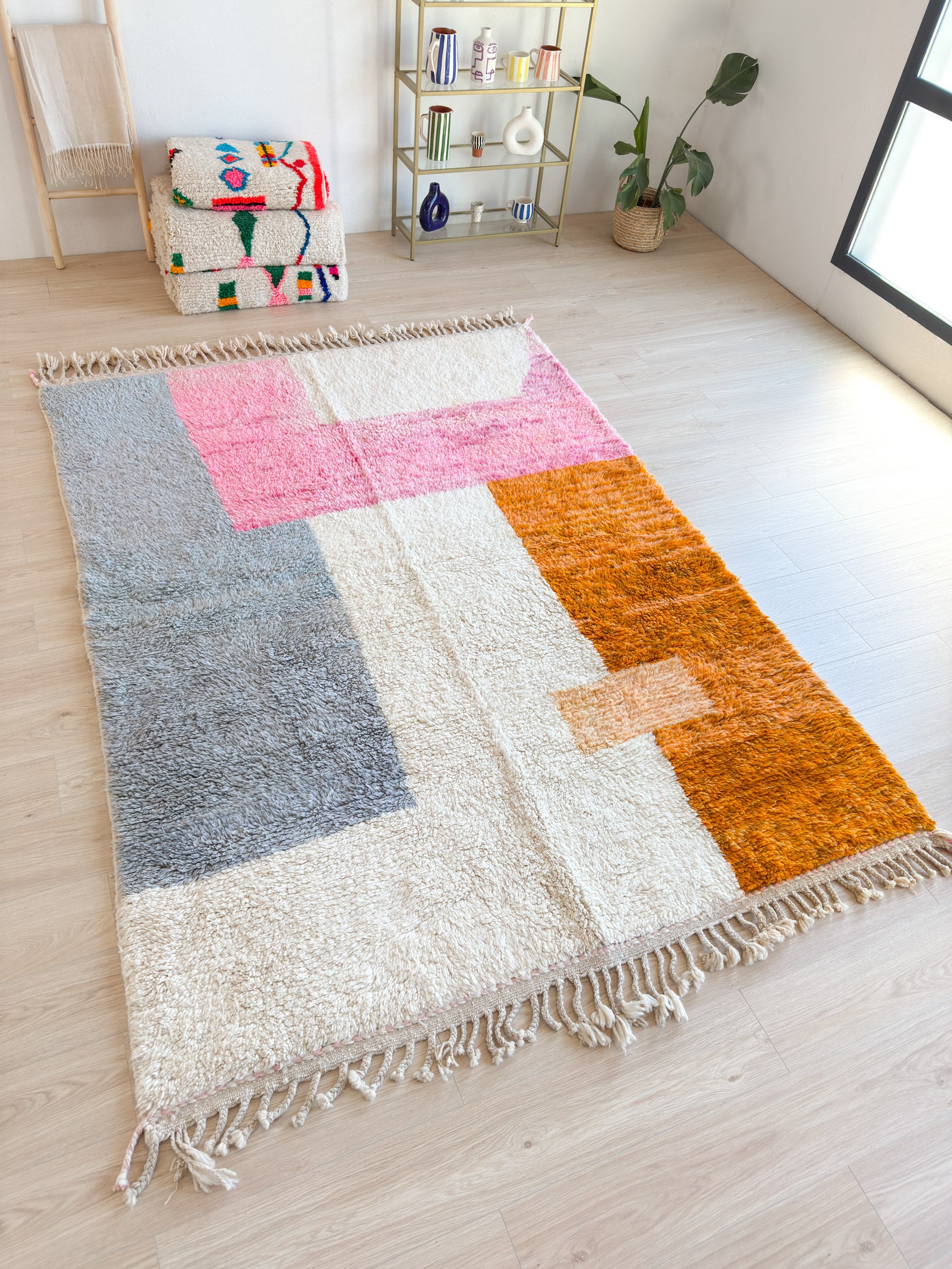 Bunter Berberteppich 203 x 297 cm – Nr. 1590