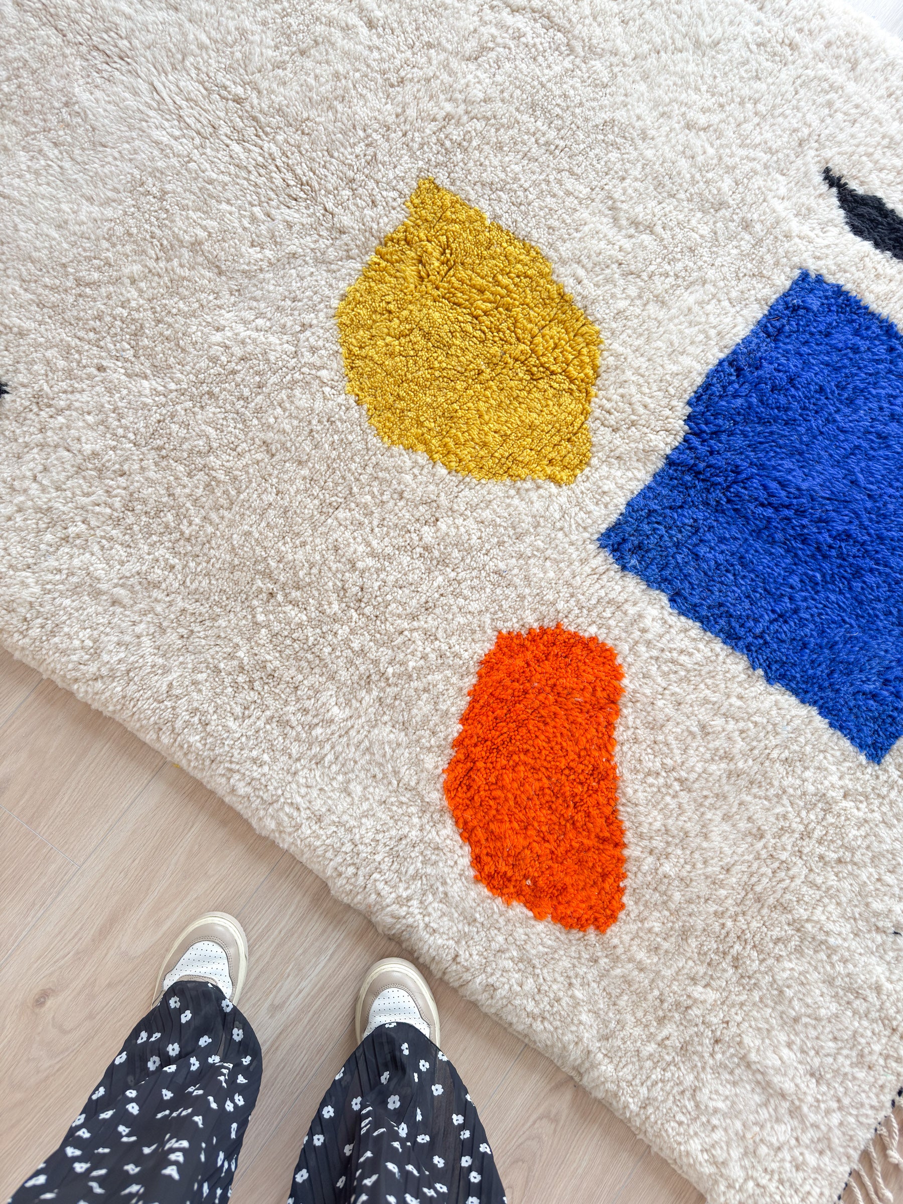 Tapis berbère coloré 153 x 272 cm - n°2149