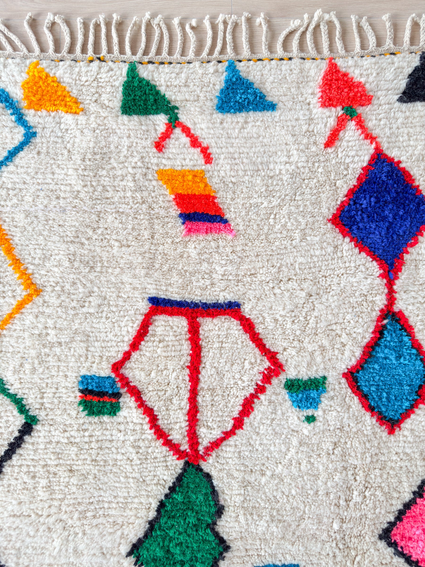 Tapis berbère coloré 159 x 261 cm - n°2197
