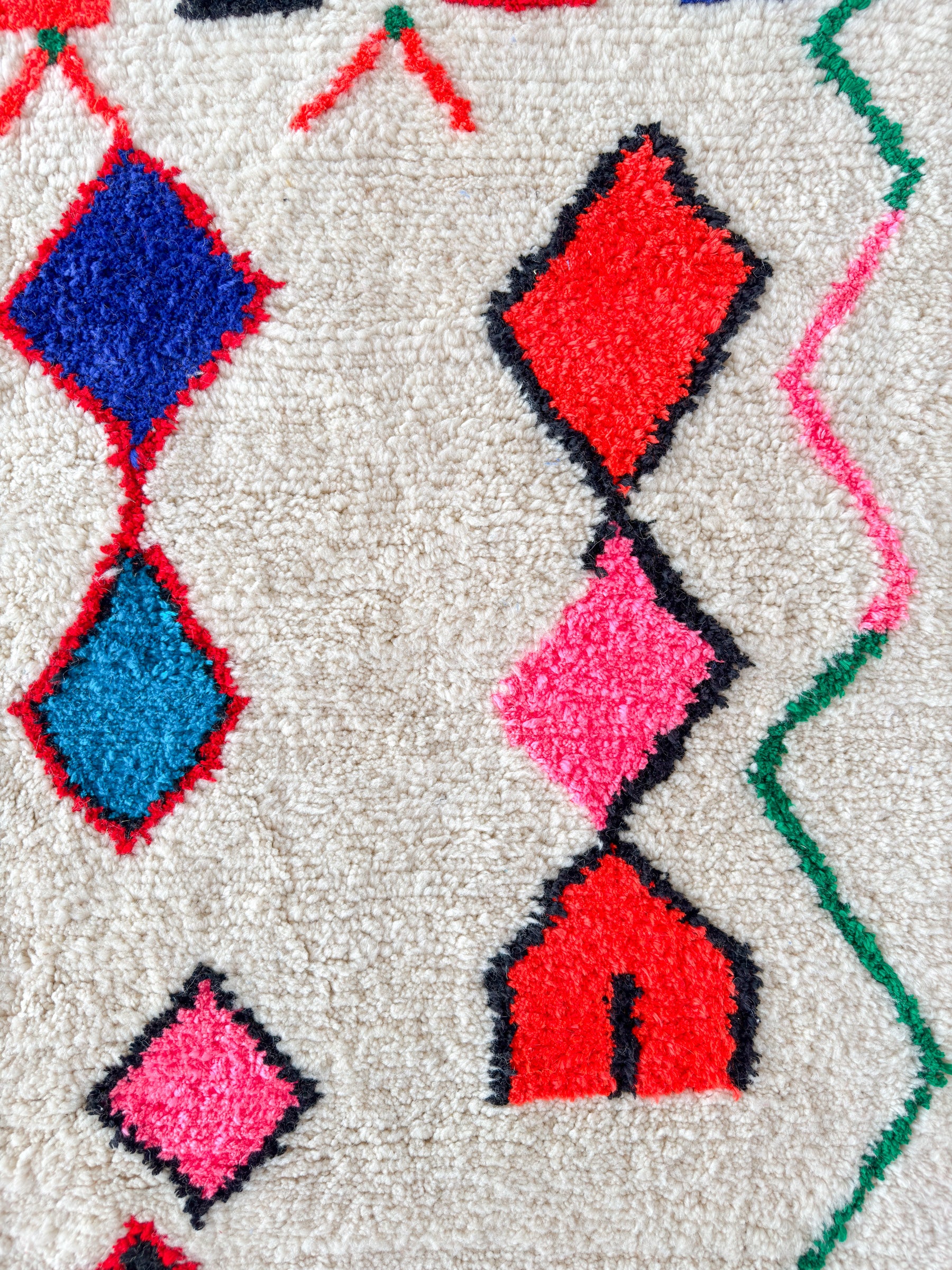 Tapis berbère coloré 159 x 261 cm - n°2197