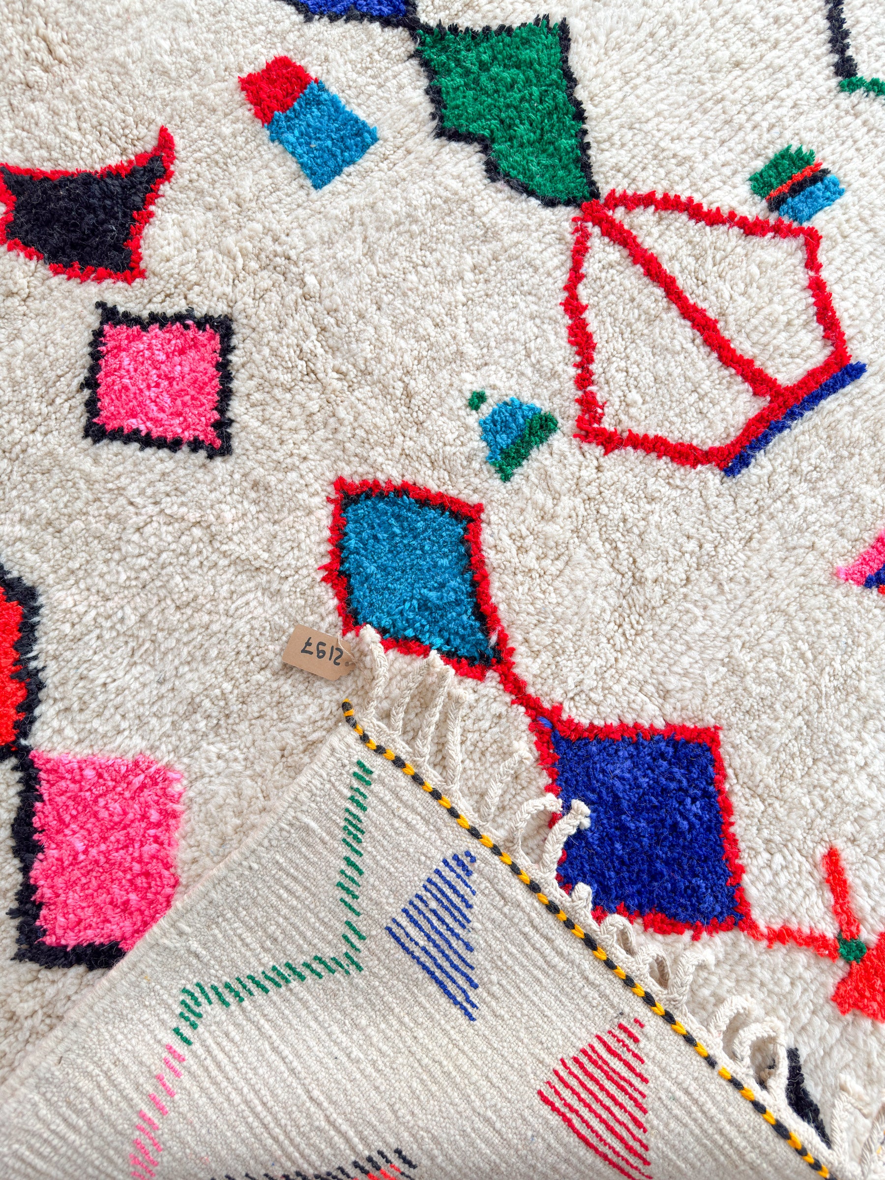 Tapis berbère coloré 159 x 261 cm - n°2197