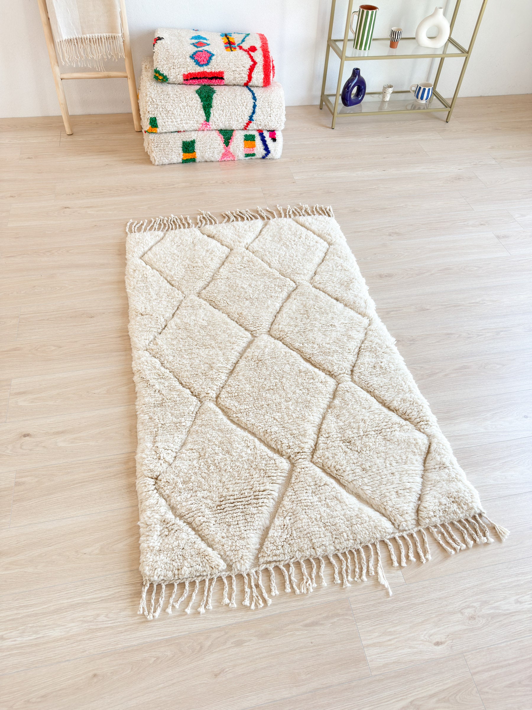 Beni Ouarain rug 105 x 189 cm - n°2127