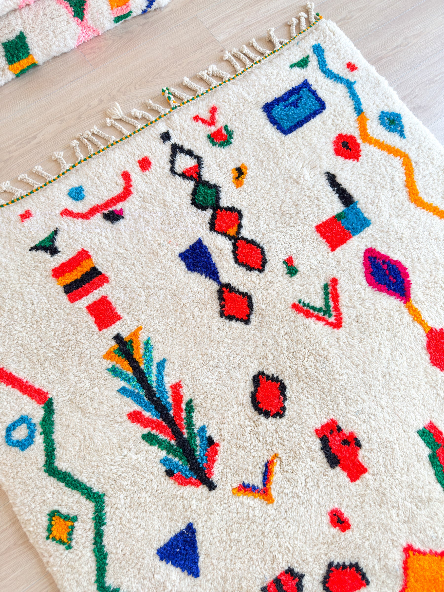 Colorful Berber rug 157 x 214 cm - no. 2119