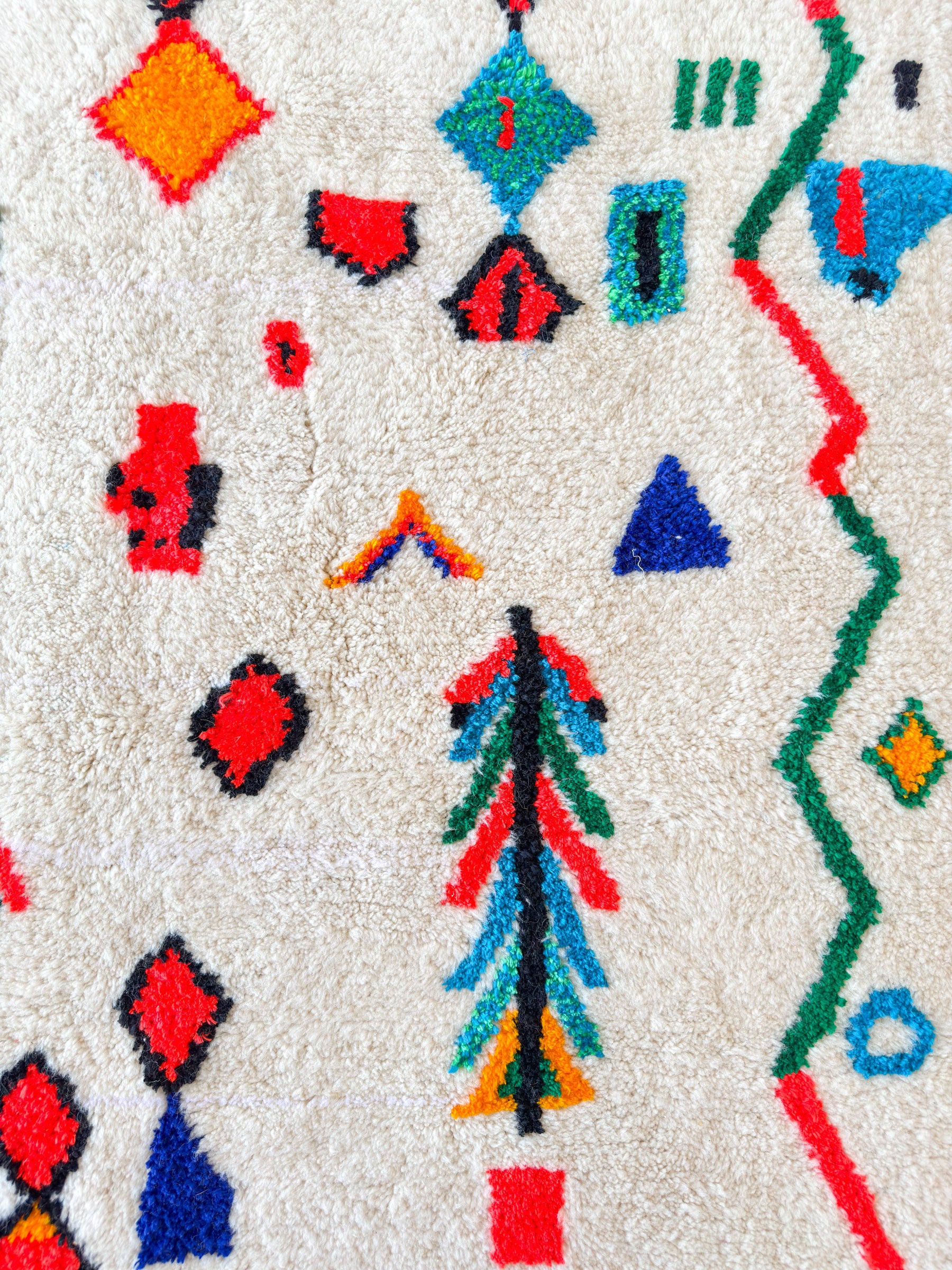 Colorful Berber rug 157 x 214 cm - no. 2119
