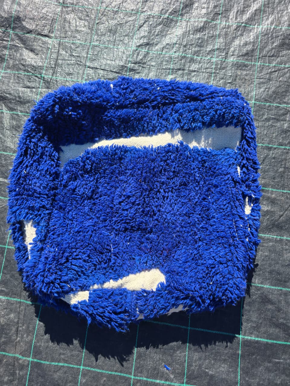 Pouf Marocain, pouf berbère coloré - 60 x 60 cm - n°134