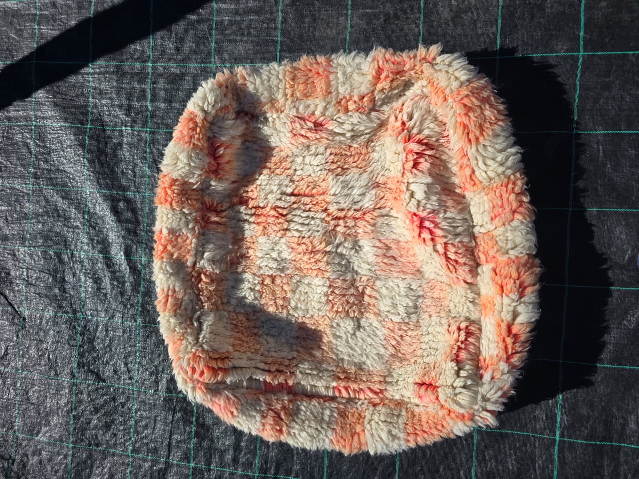 Pouf Marocain, pouf berbère coloré - 60 x 60 cm - n°135