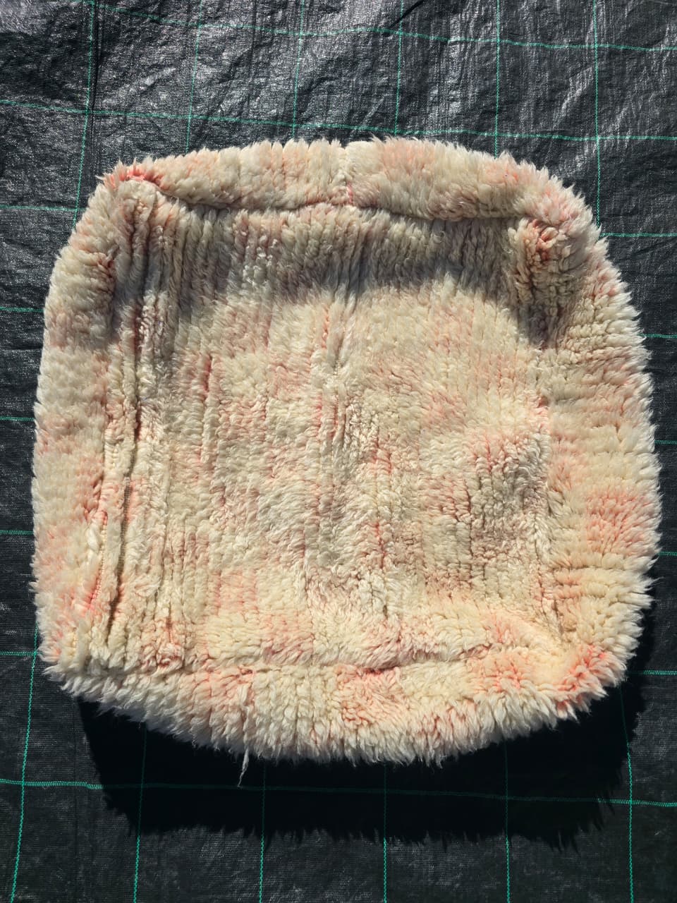 Pouf Marocain, pouf berbère coloré - 60 x 60 cm - n°97