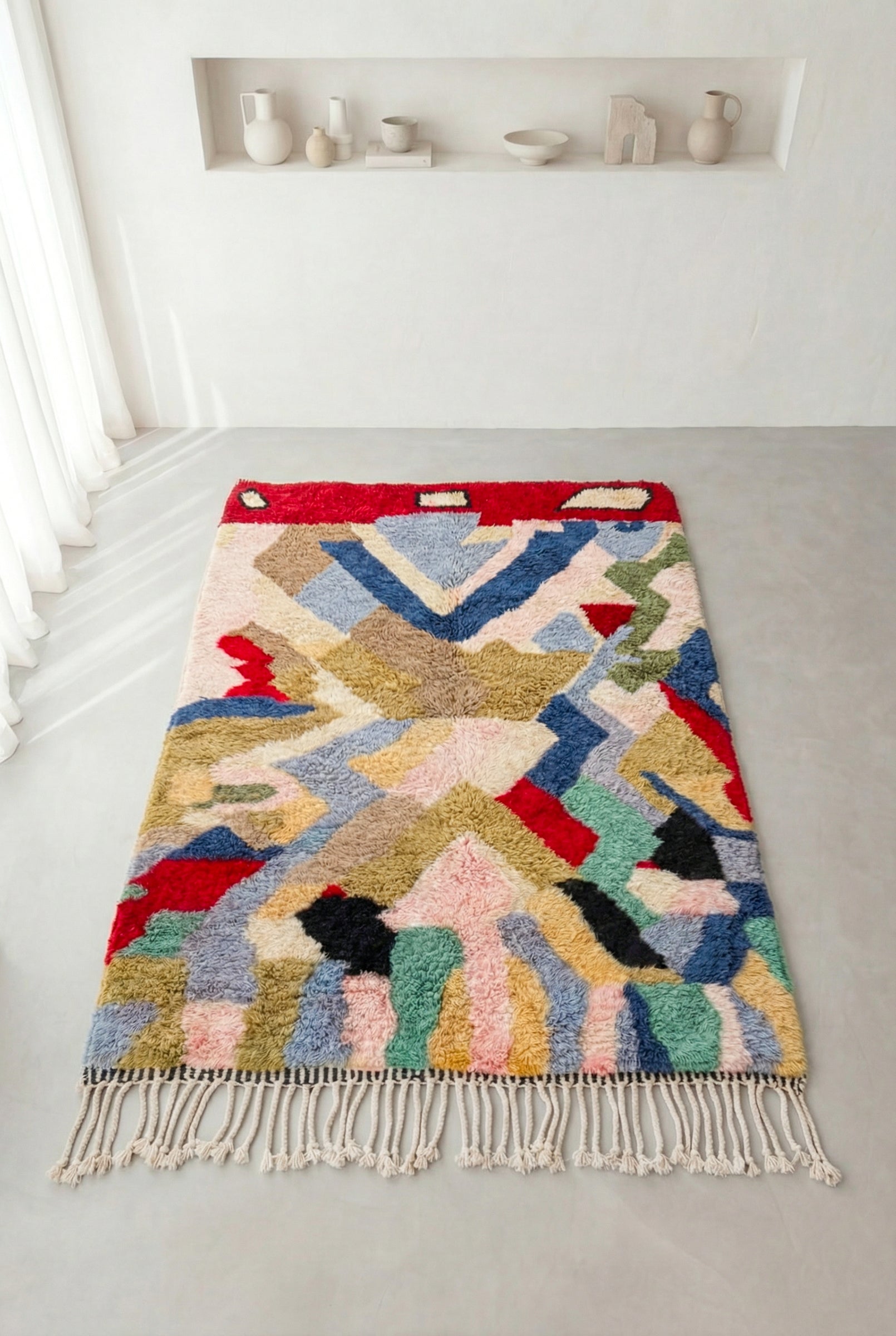 Tapis berbère M'rirt - n°1329