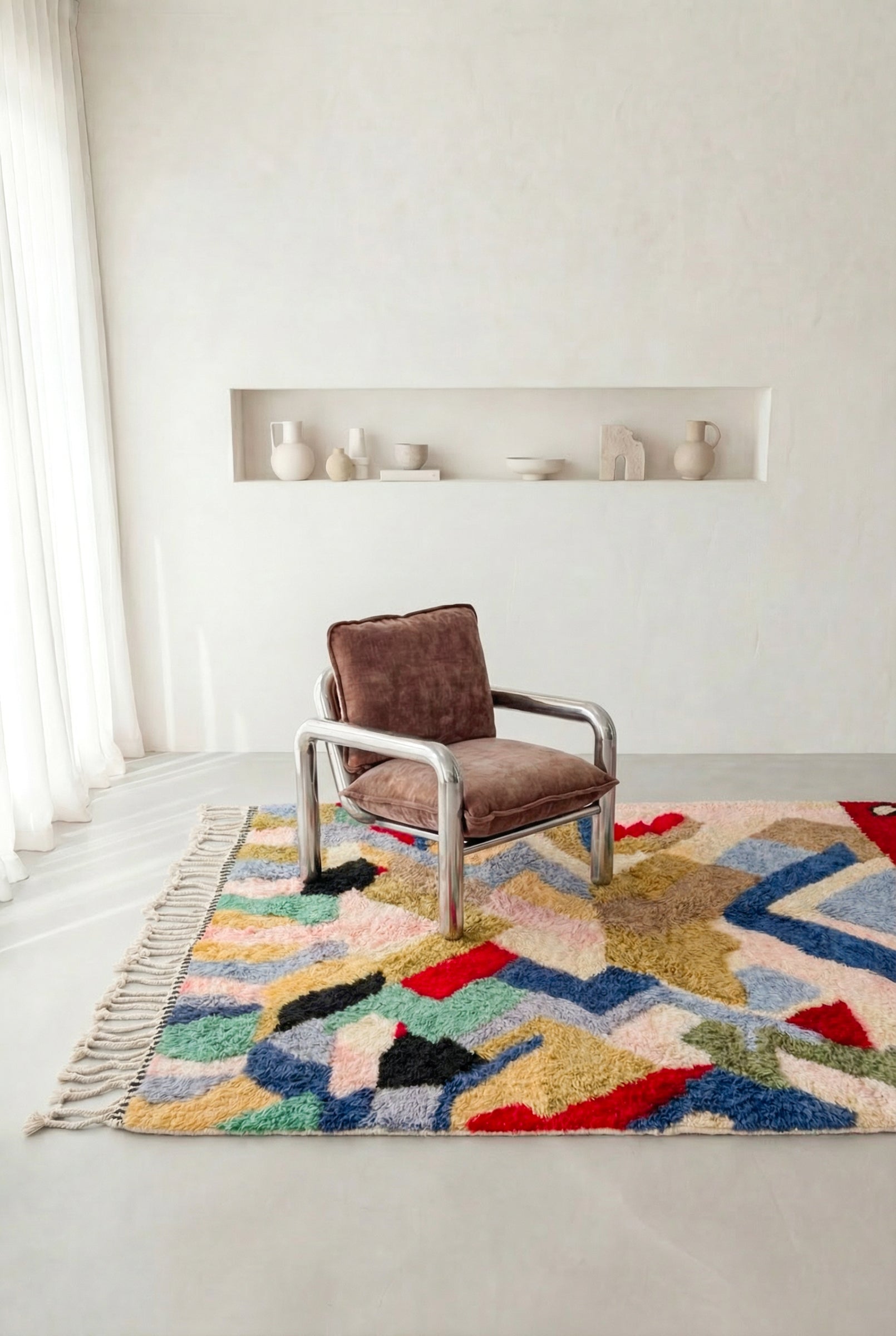 Tapis berbère M'rirt - n°1329