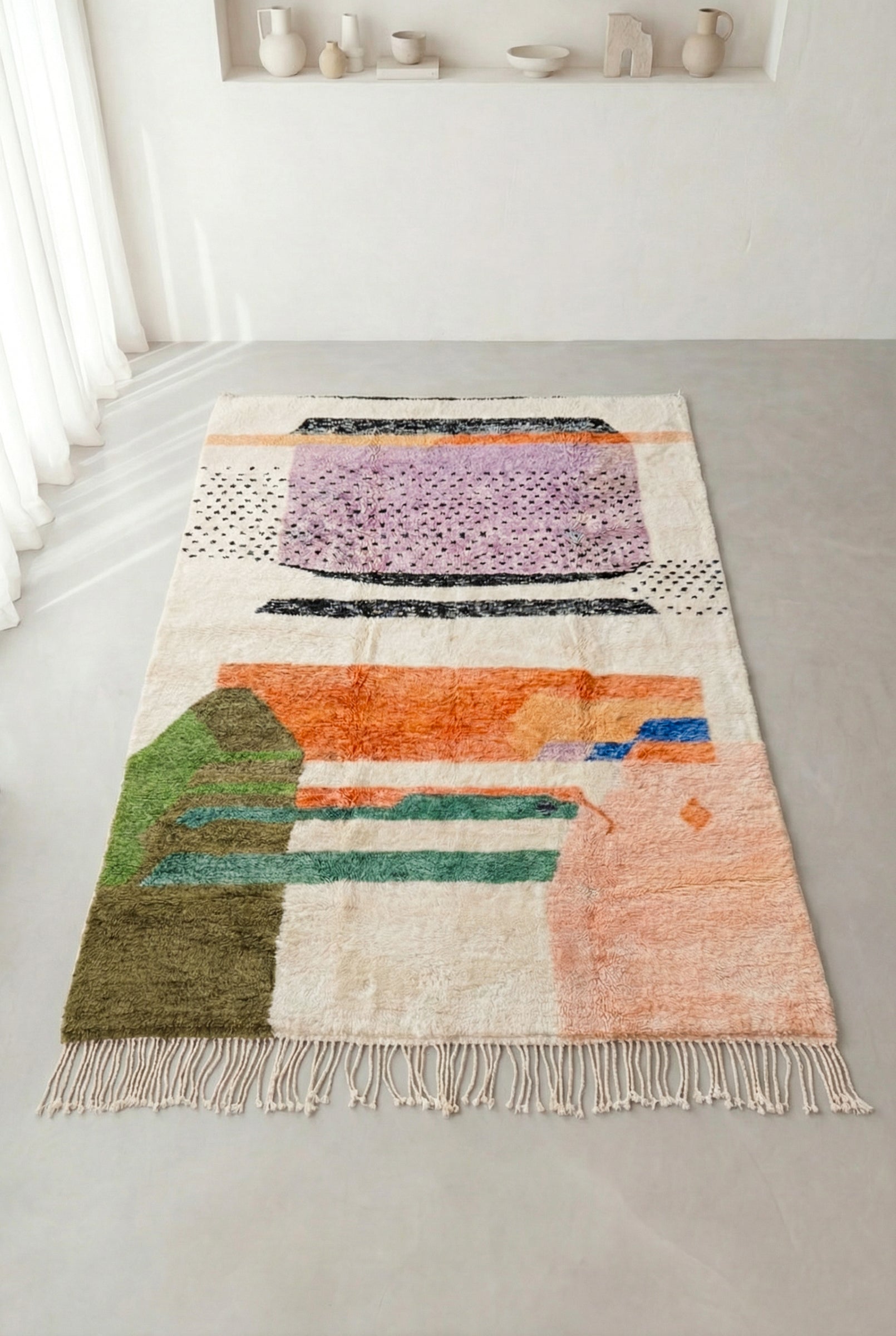 Tapis berbère M'rirt- n°532