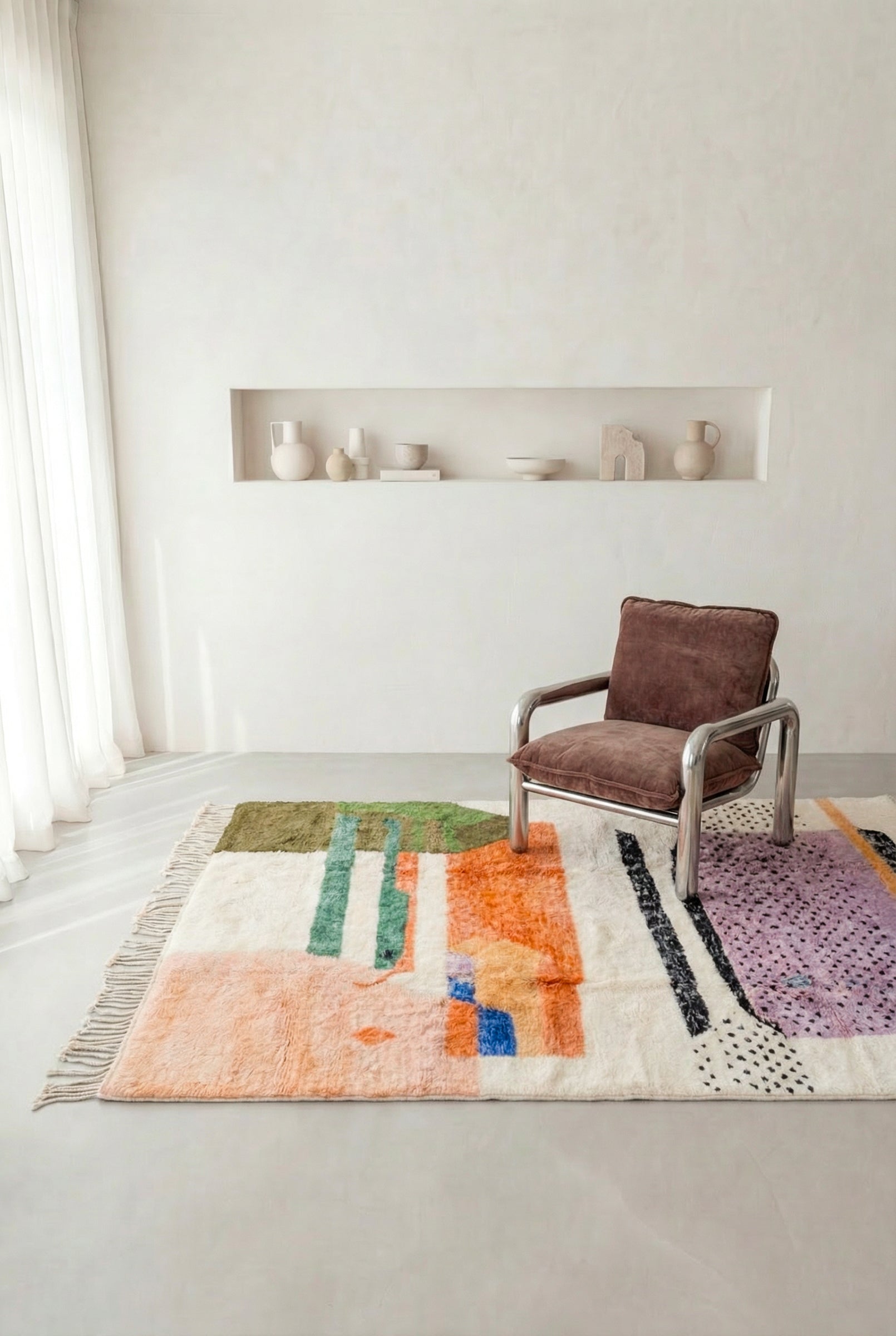 Tapis berbère M'rirt- n°532