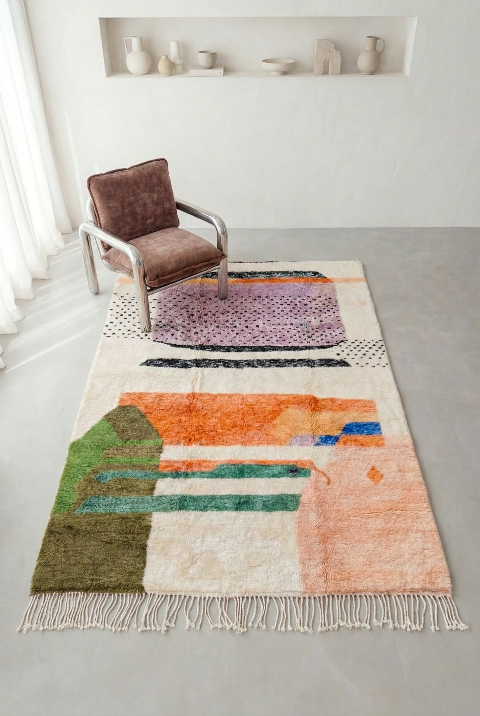 Tapis berbère M'rirt- n°532