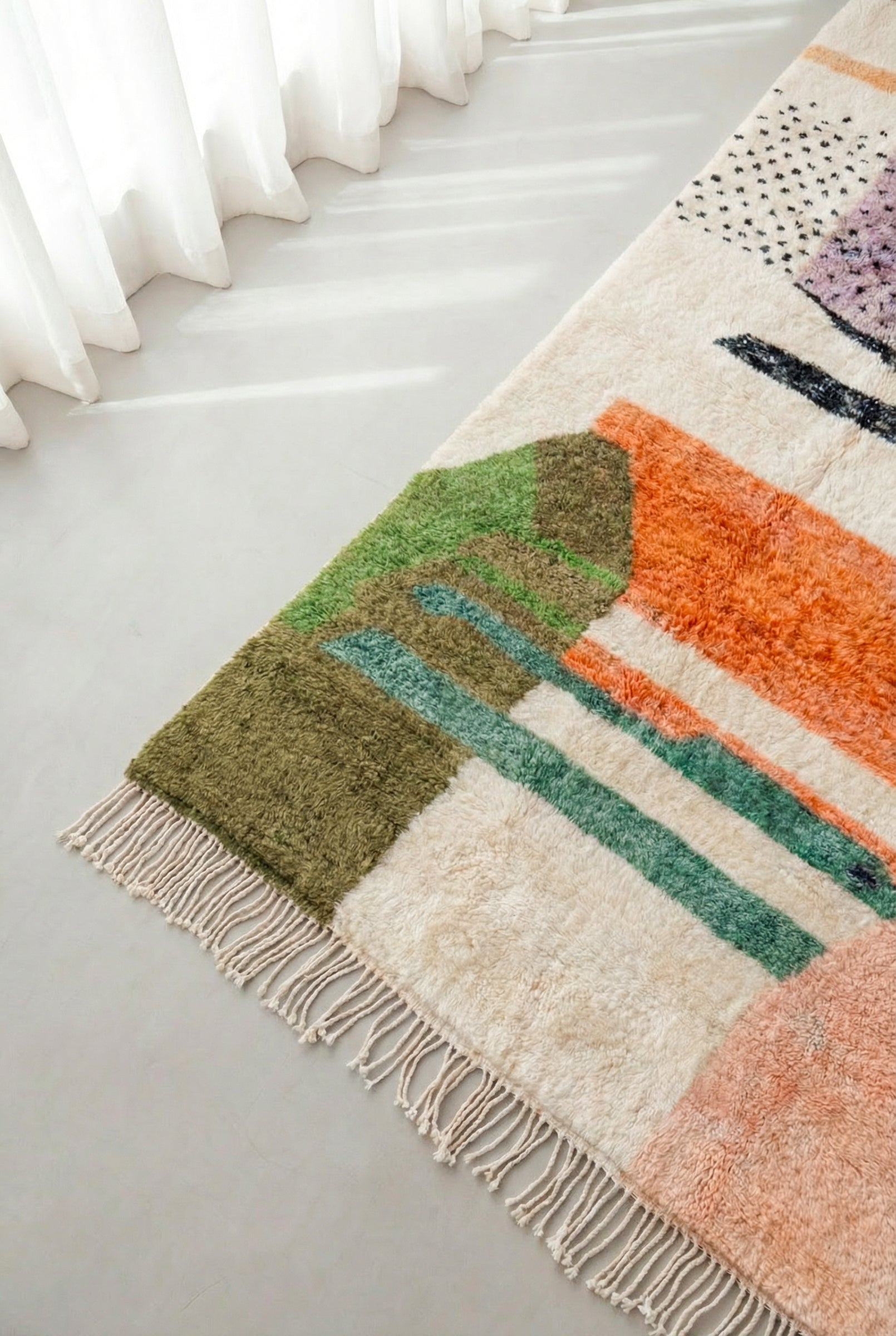 Tapis berbère M'rirt- n°532