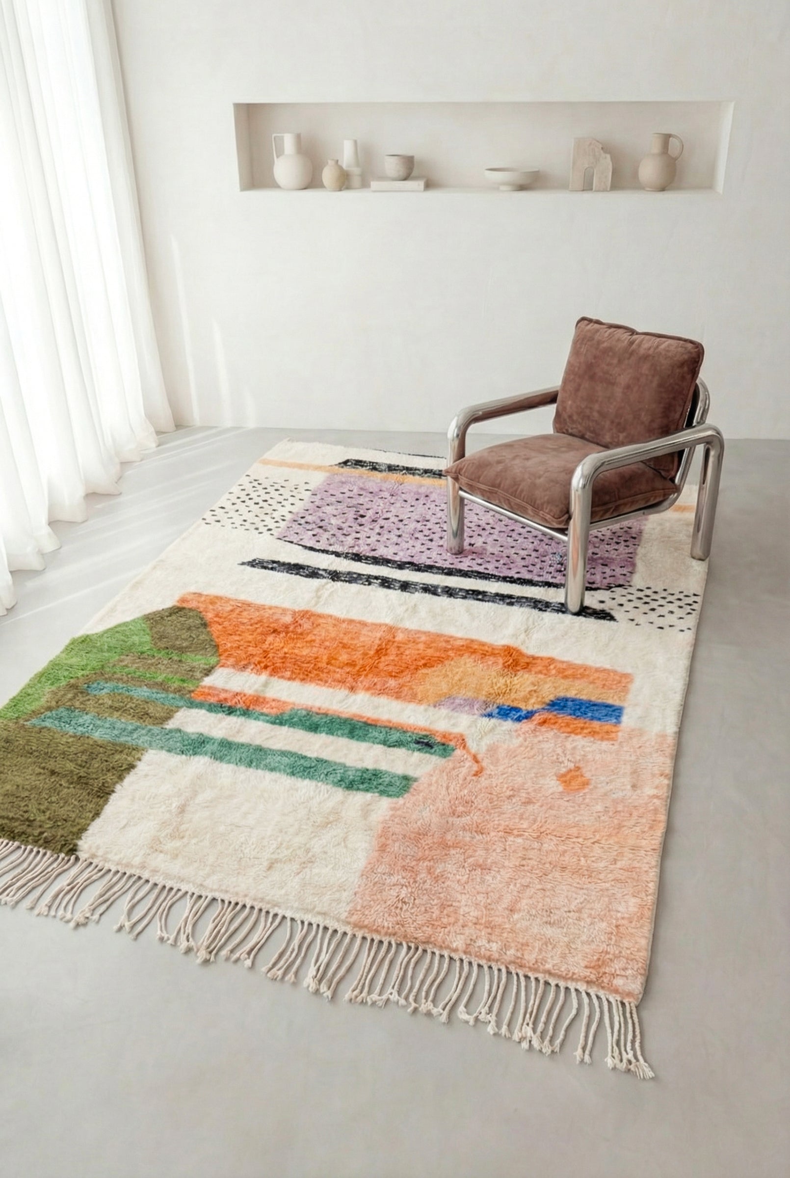 Tapis berbère M'rirt- n°532