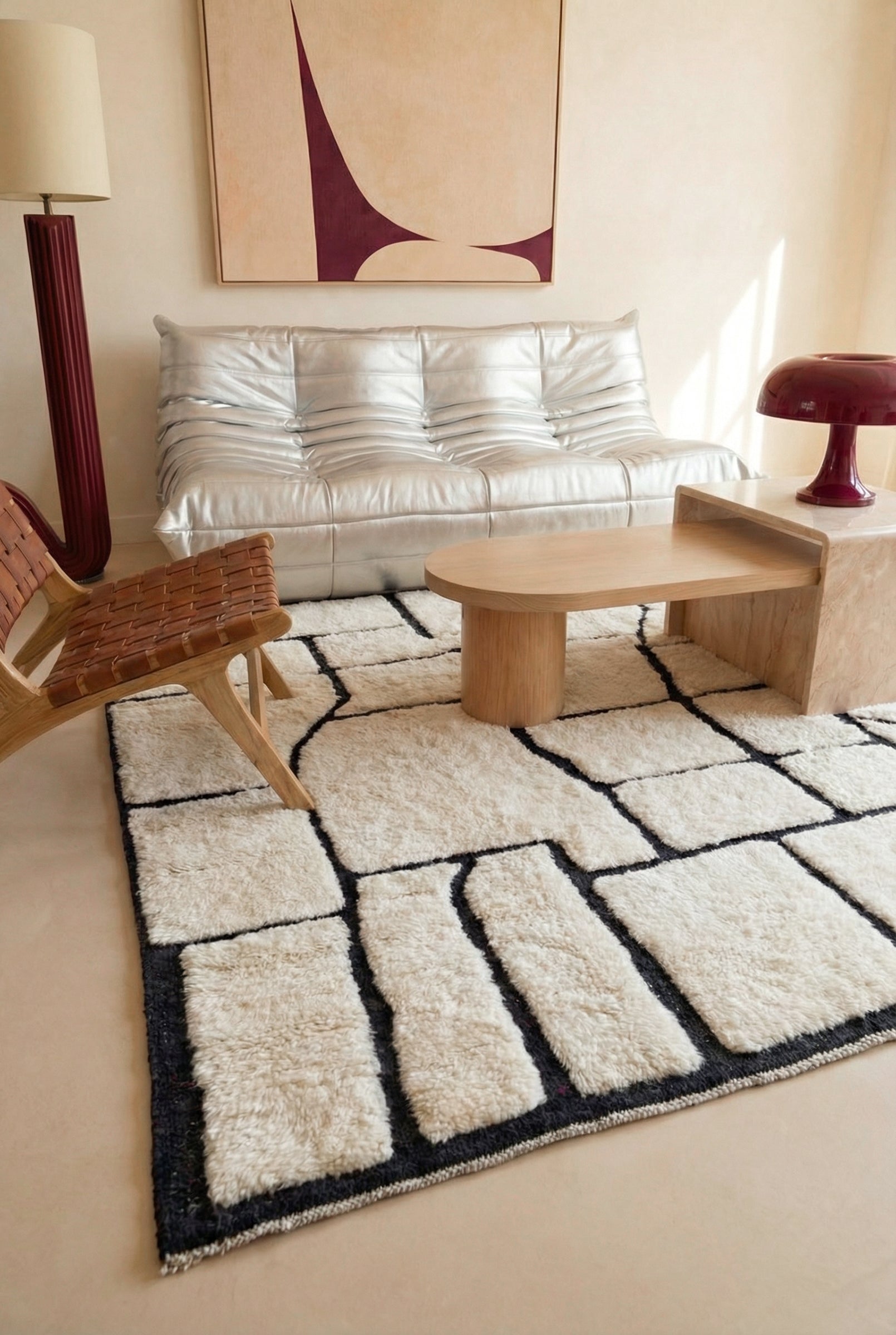 Tapis berbère M'rirt - n°3005