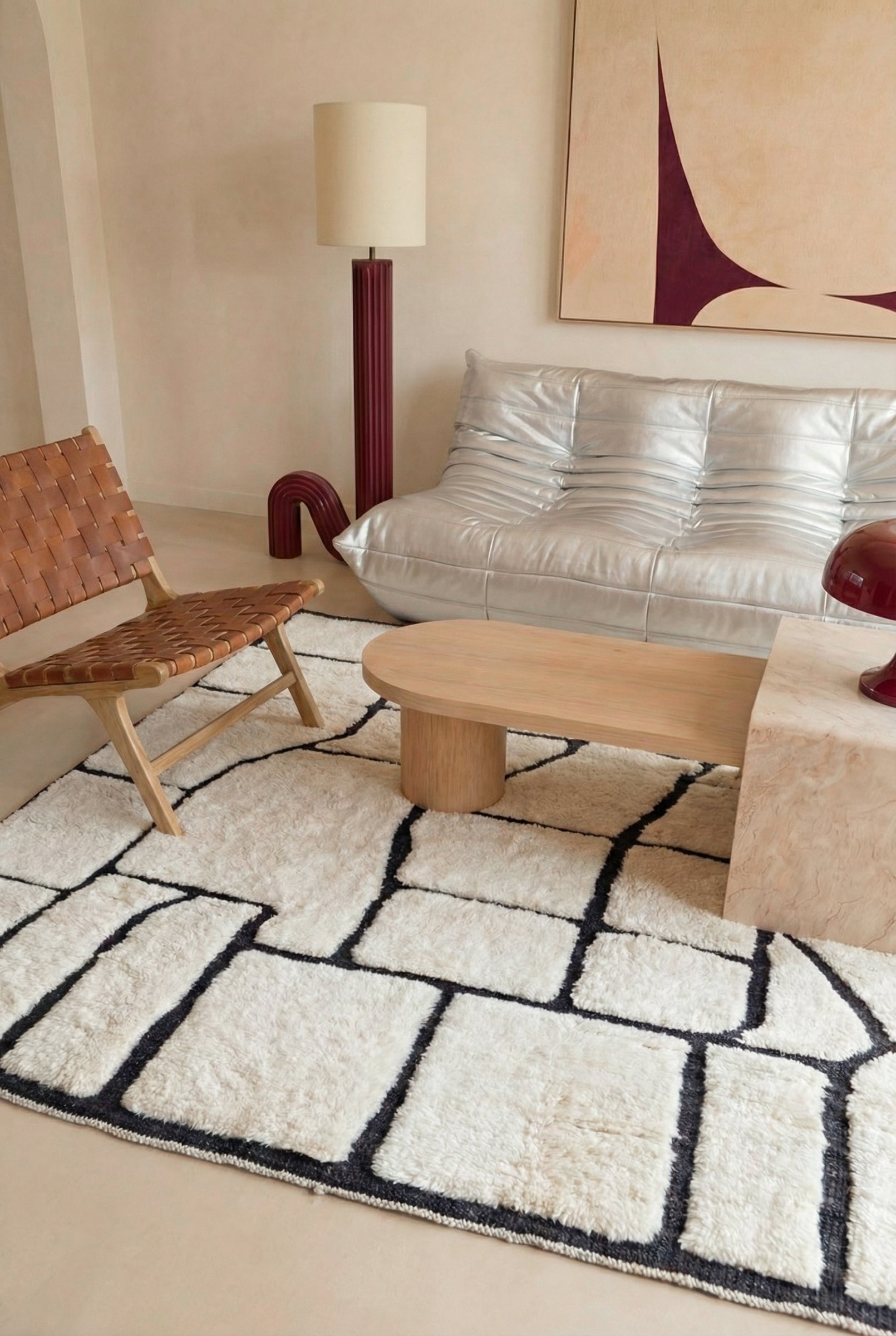 Tapis berbère M'rirt - n°3005