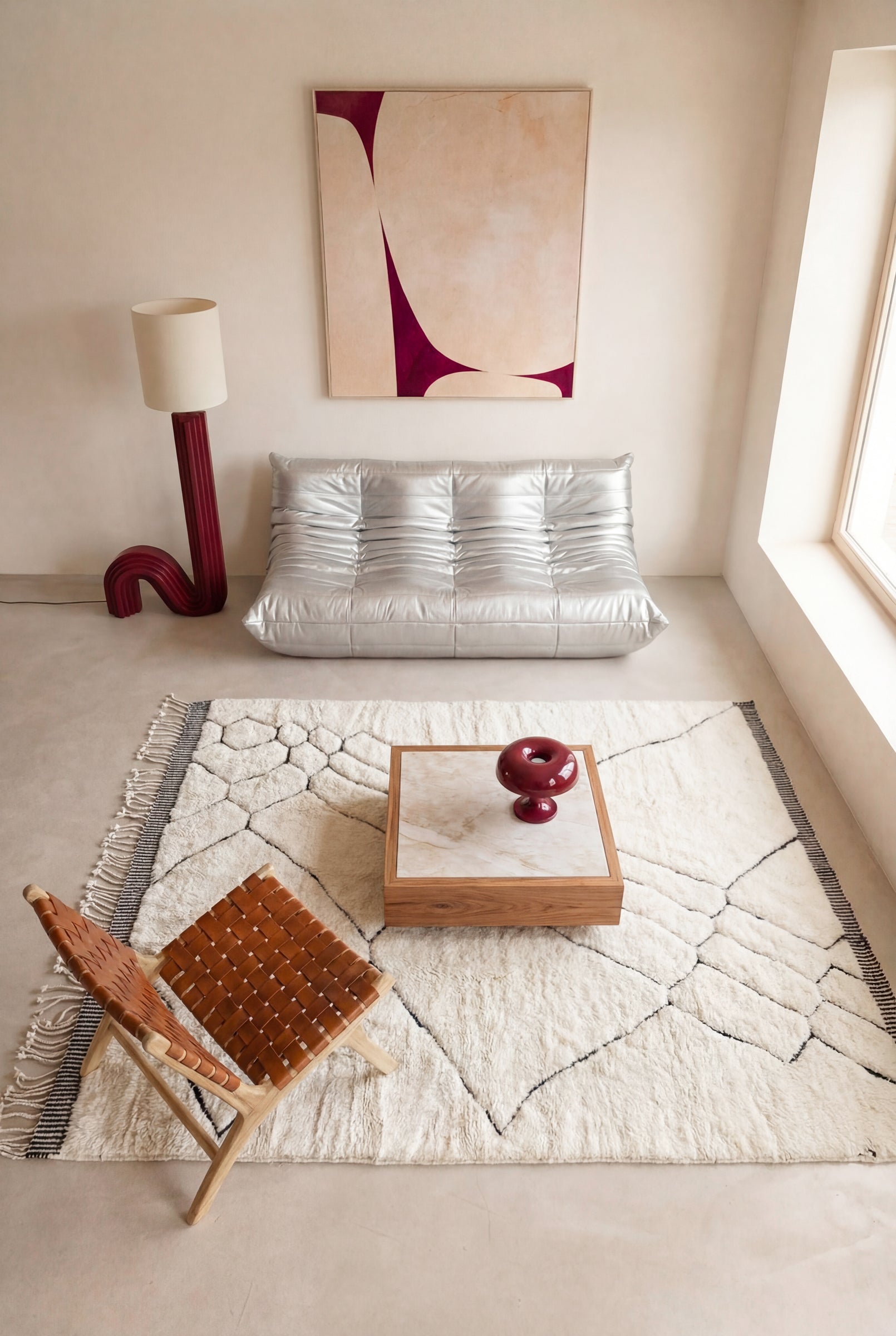 Tapis M'rirt 210 x 316 cm - n°2391