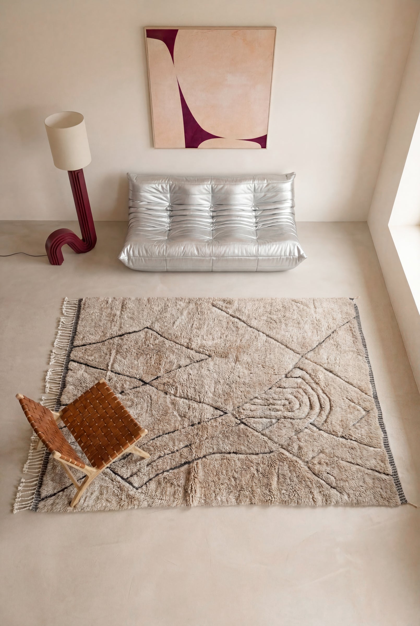 Berberteppich M'rirt - Nr. 2412