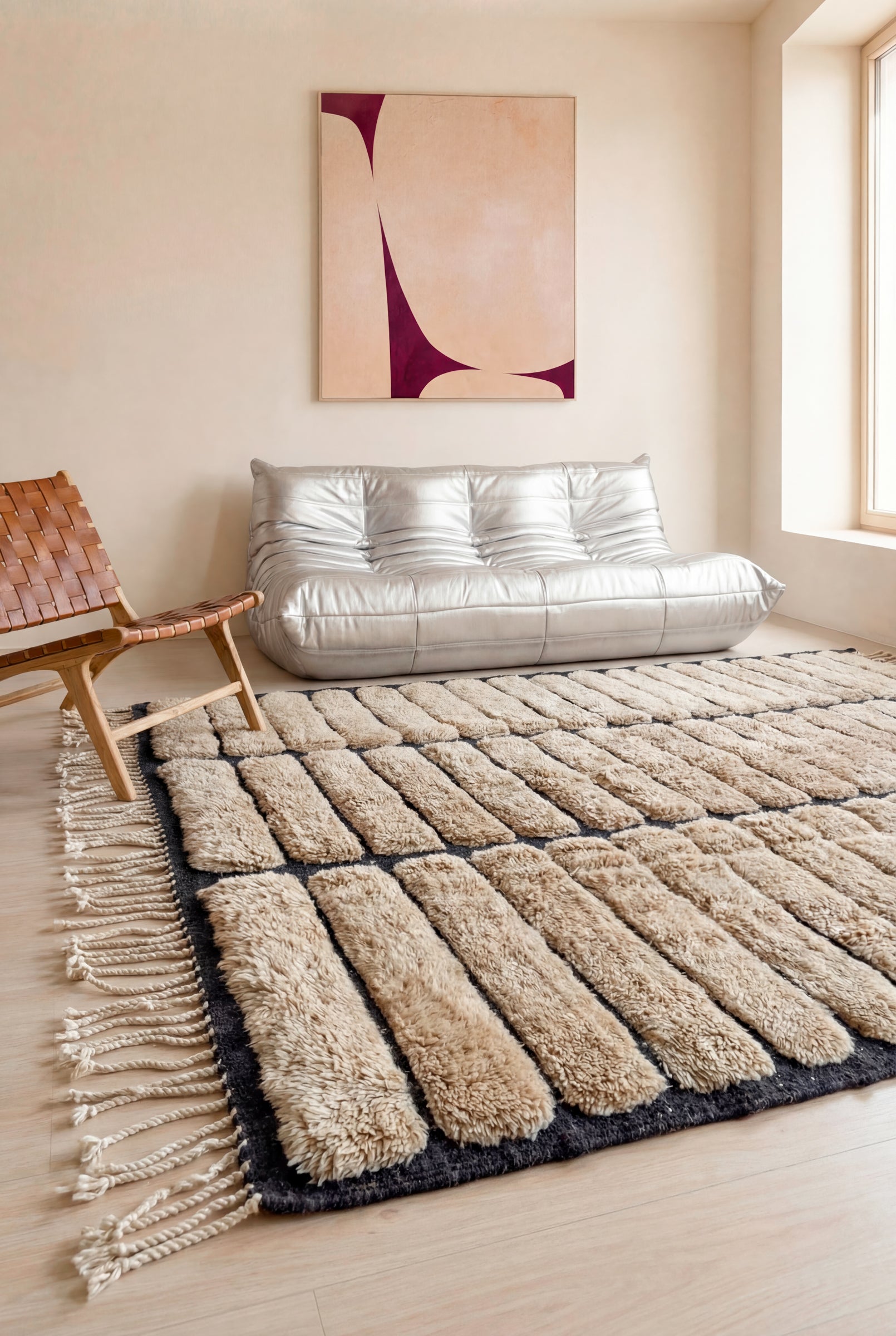 Tapis berbère M'rirt - n°2393